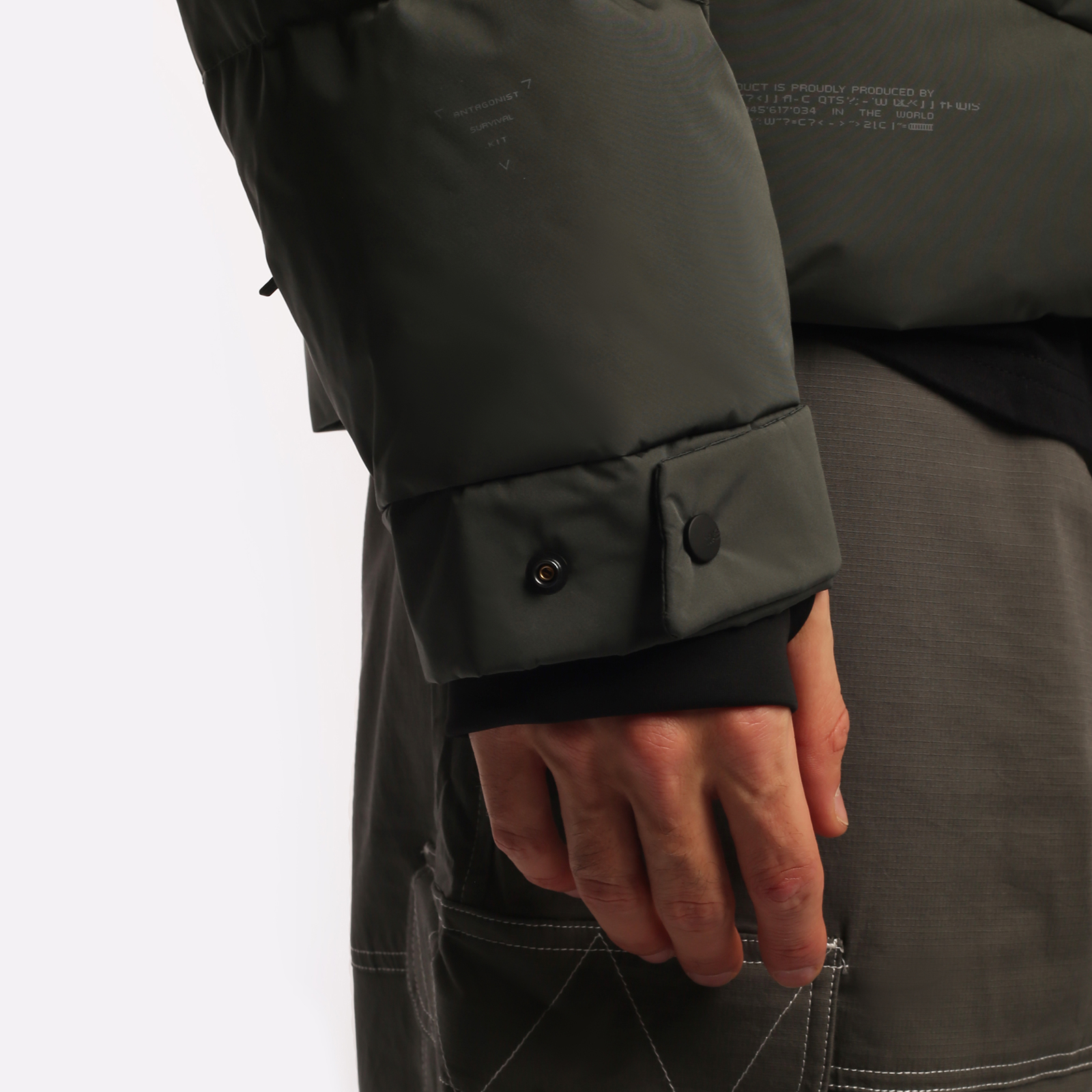 мужская серая куртка KRAKATAU Aitken  Qm440-52 ел-серый - цена, описание, фото 8