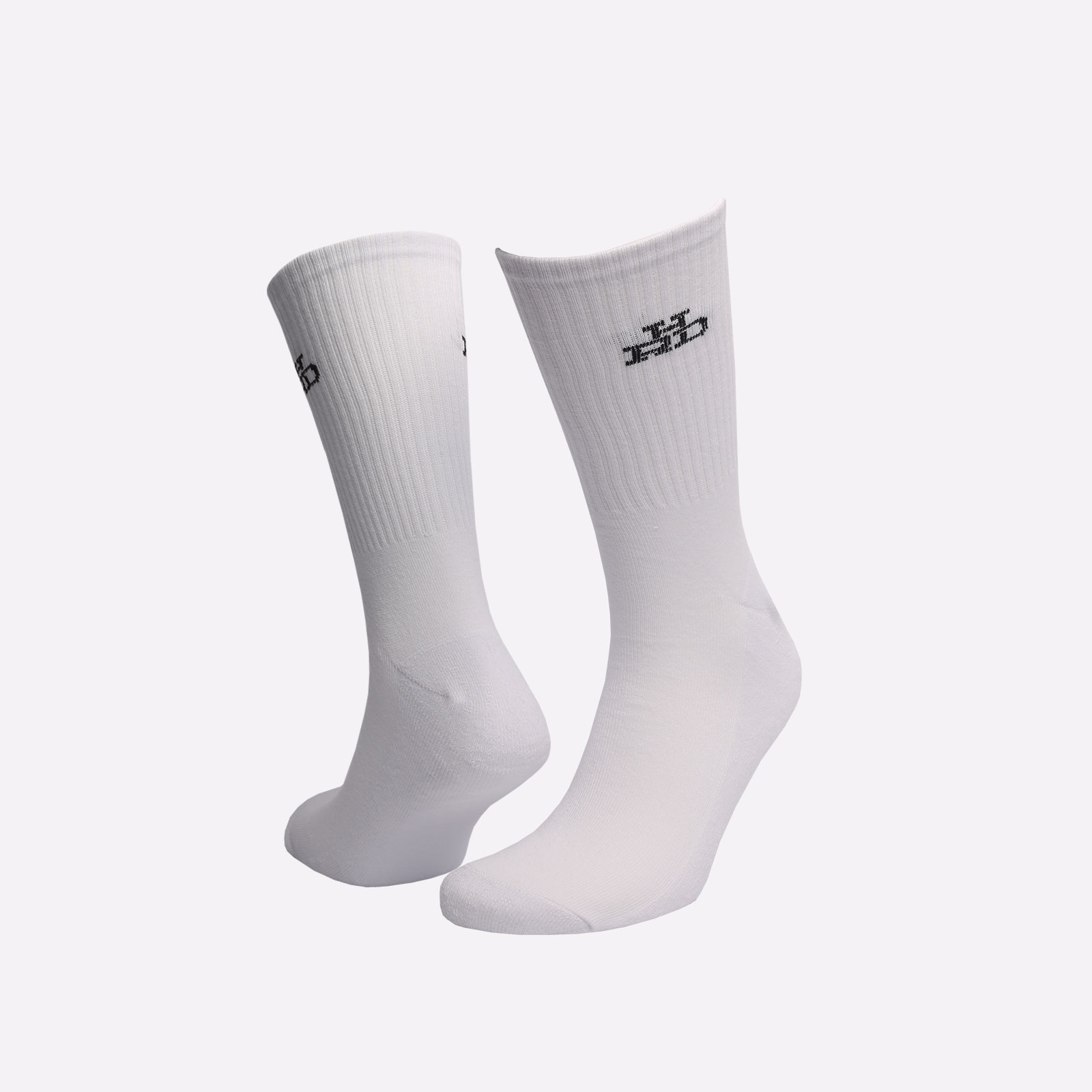 мужские белые носки Hard Logo HRDsocks-white - цена, описание, фото 1