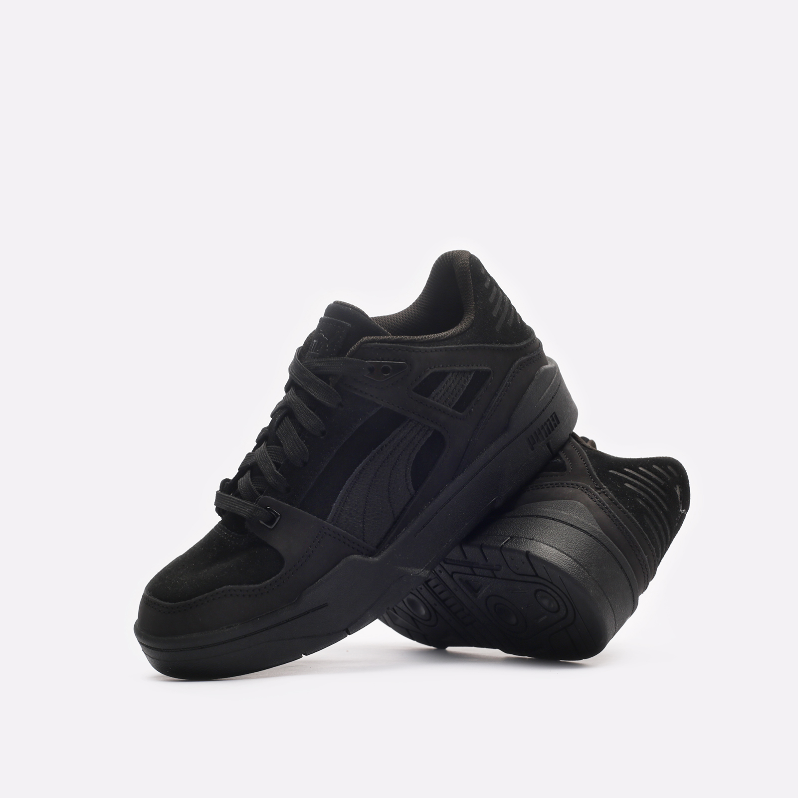 мужские черные кроссовки PUMA Slipstream Suede 38754701 - цена, описание, фото 2