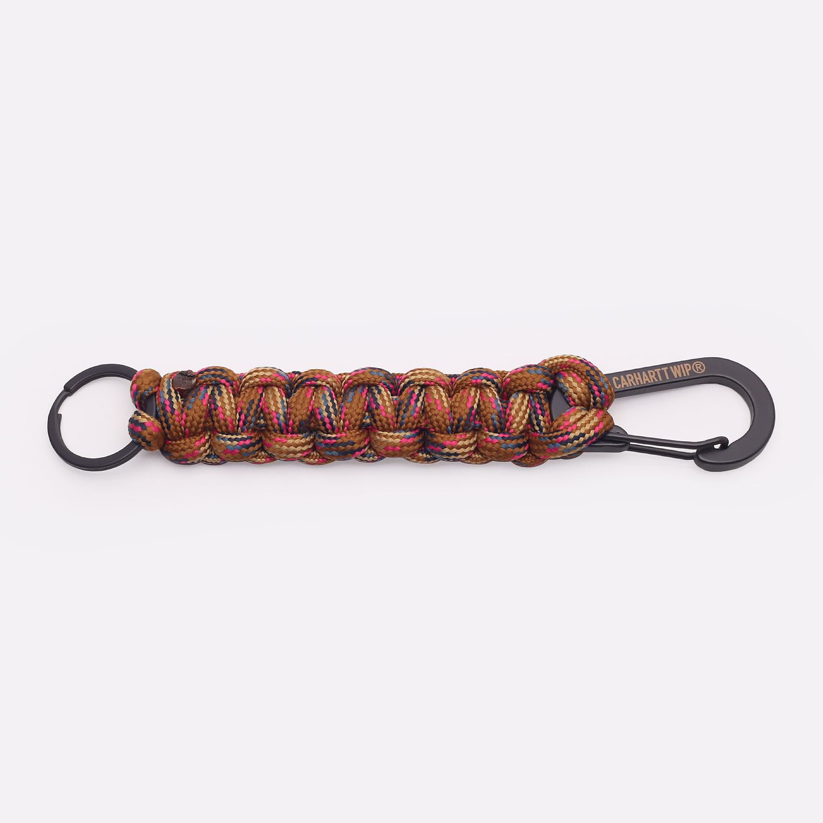 Ключница Carhartt WIP Tour Cord Keychain (I032632-brown)  - цена, описание, фото 1