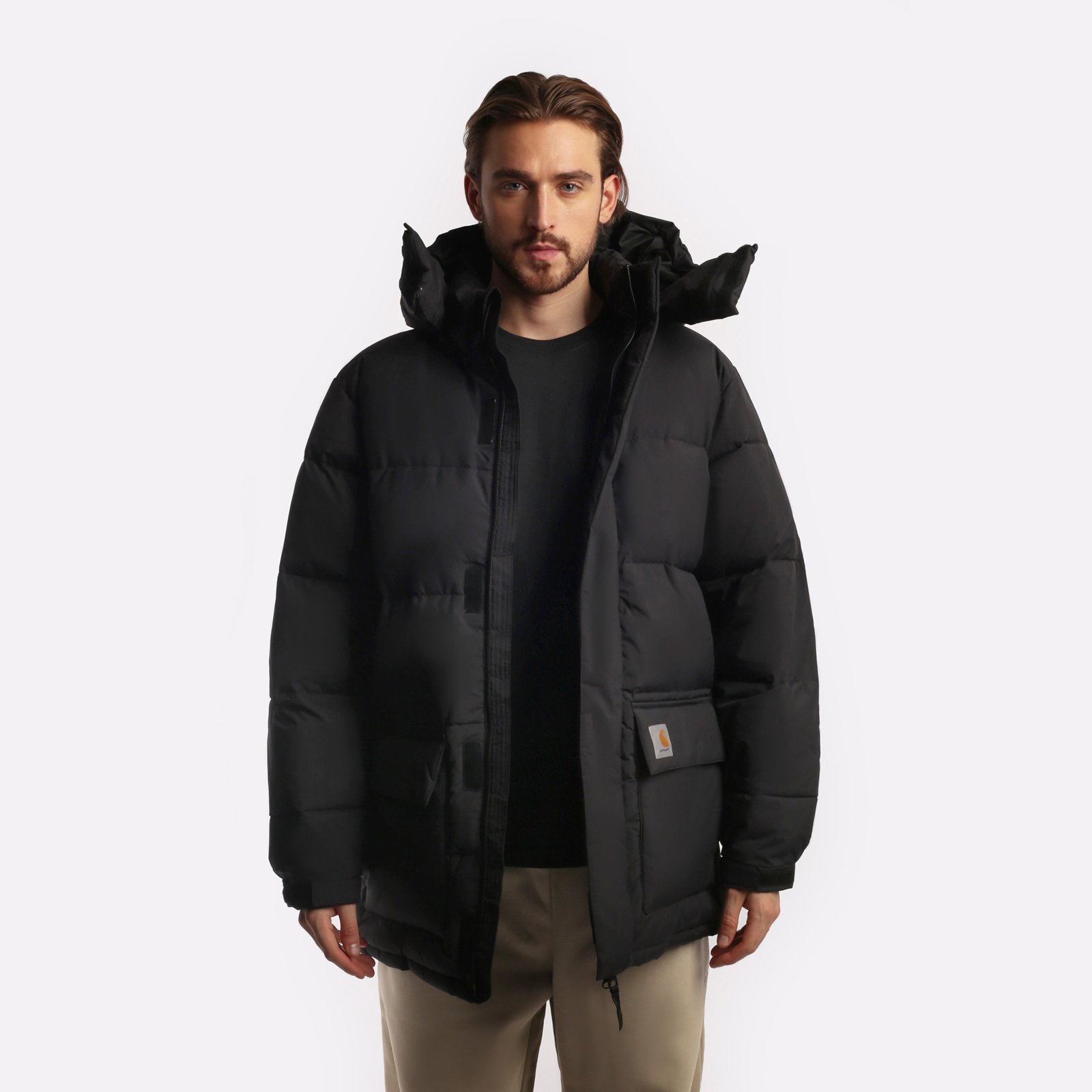 Мужская куртка Carhartt WIP Milter Jacket (I032267-black)  - цена, описание, фото 2