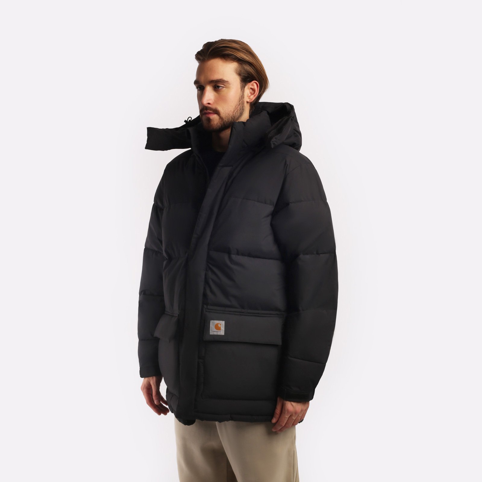 Мужская куртка Carhartt WIP Milter Jacket (I032267-black)  - цена, описание, фото 3