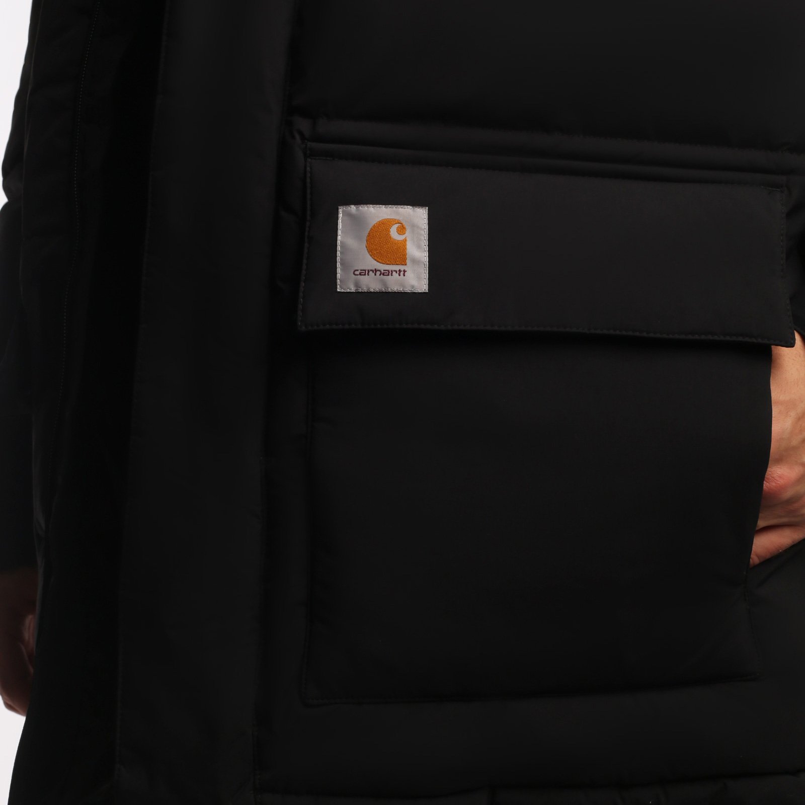 Мужская куртка Carhartt WIP Milter Jacket (I032267-black)  - цена, описание, фото 5