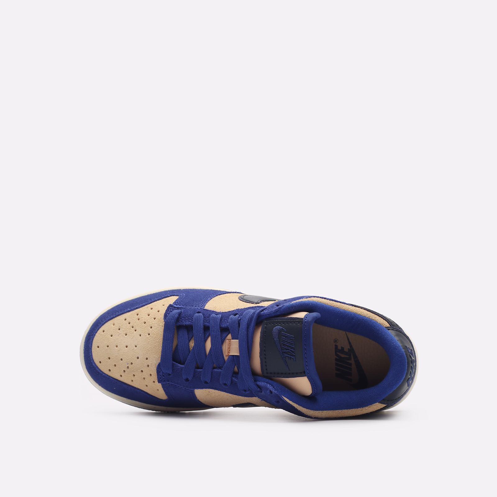 женские синие кроссовки Nike WMNS Dunk Low LX DV7411-400 - цена, описание, фото 6