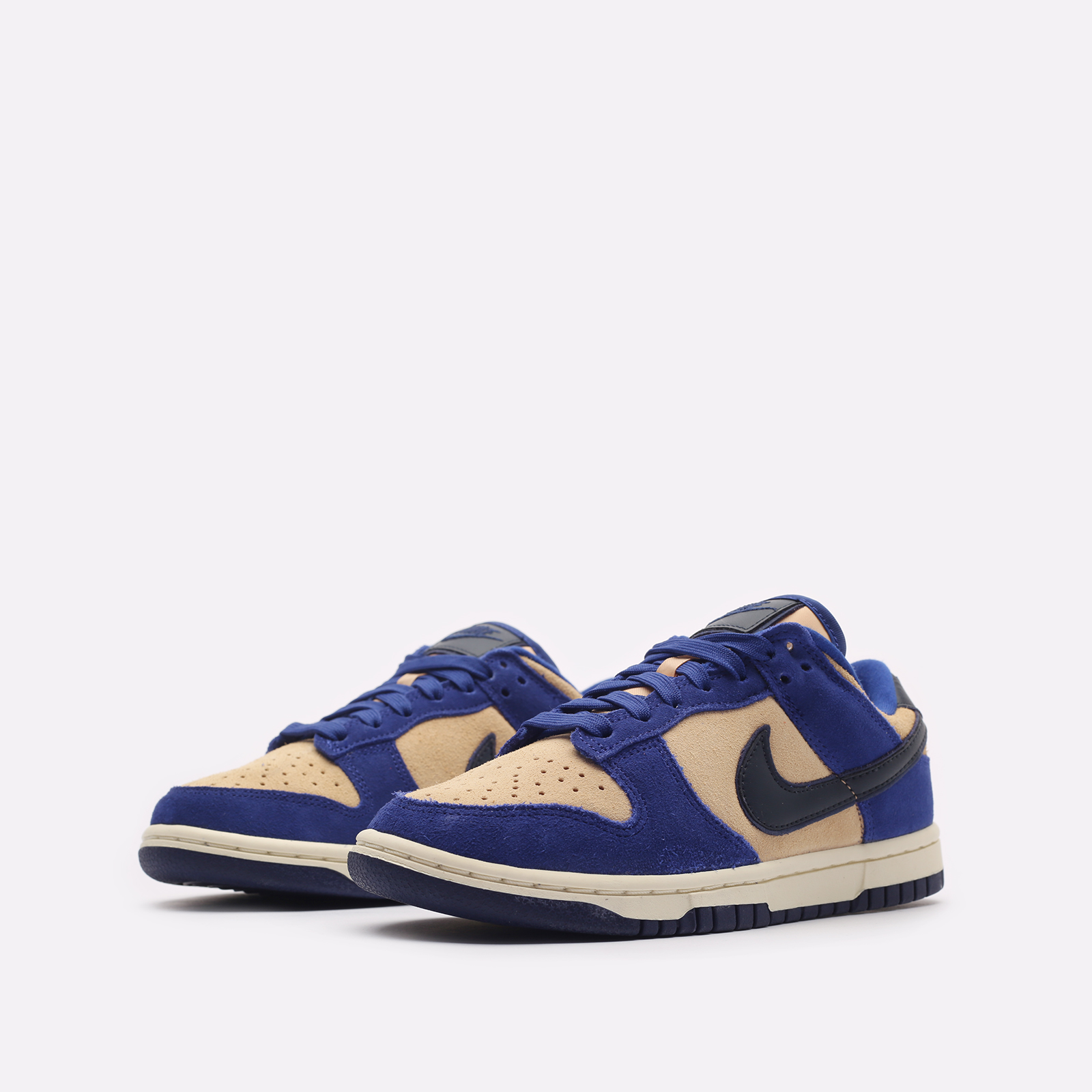 женские синие кроссовки Nike WMNS Dunk Low LX DV7411-400 - цена, описание, фото 4