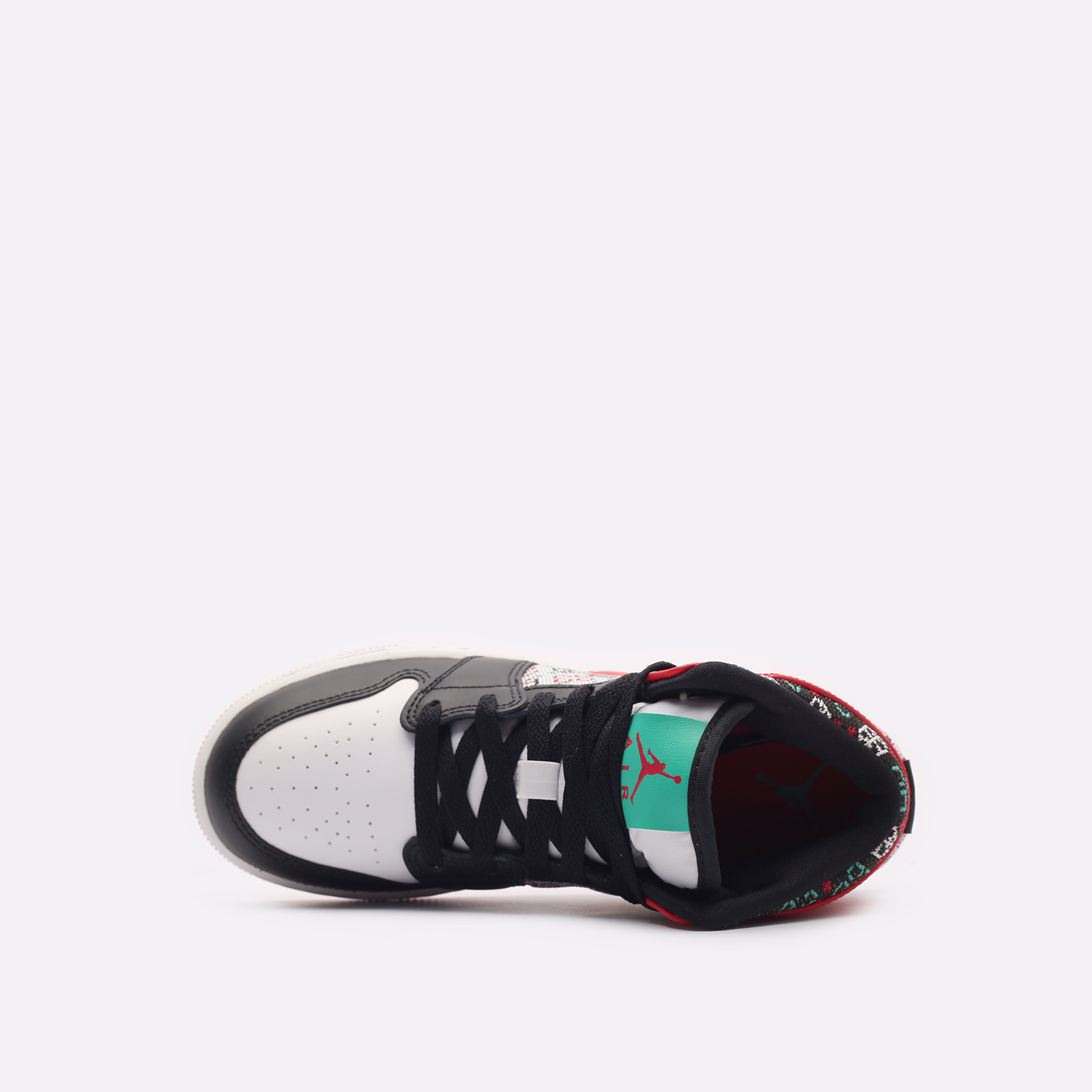 женские черные кроссовки Jordan 1 Mid SE (GS) DM1208-150 - цена, описание, фото 6