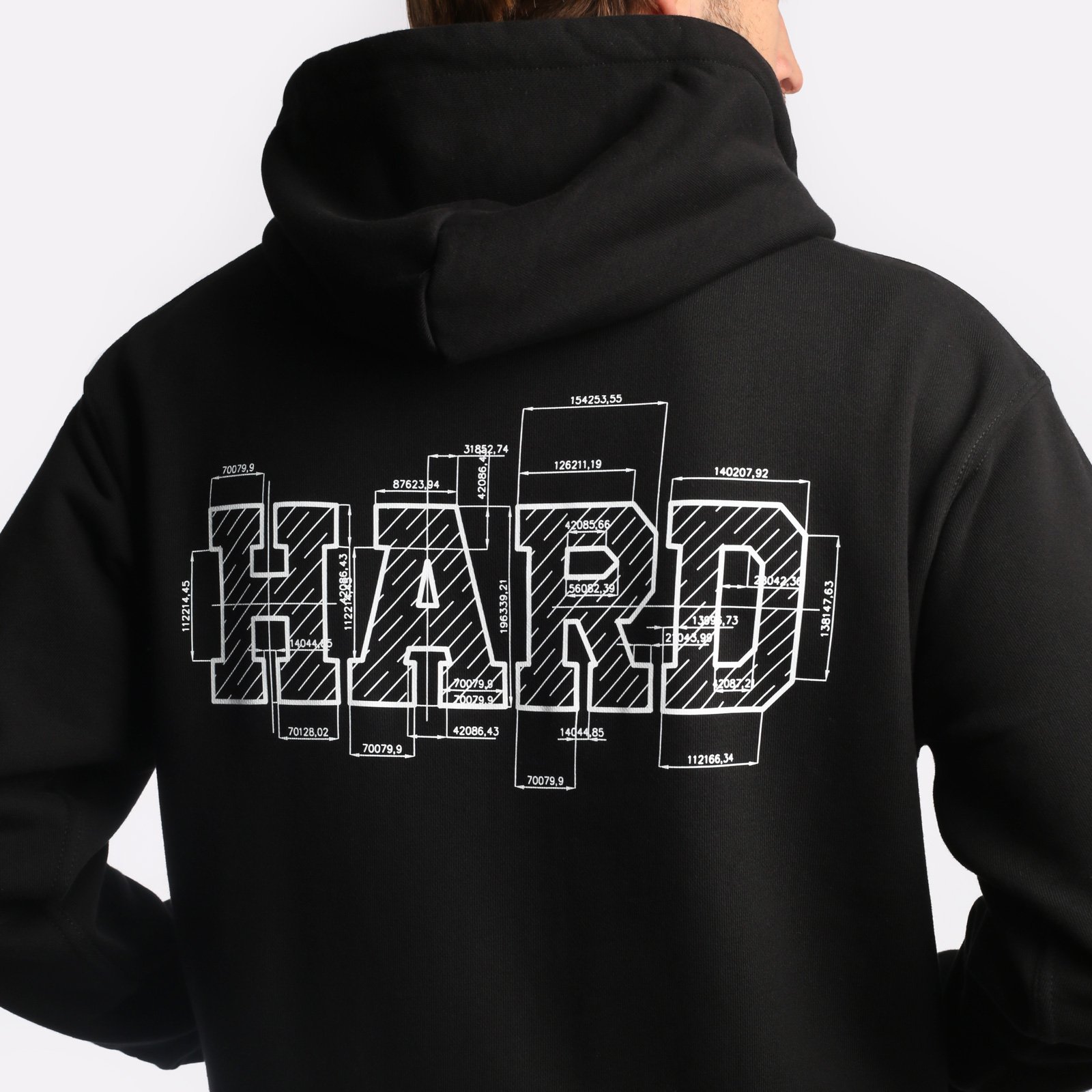 Мужская толстовка Hard Zip Hoodie (Hrdzipuphoodie)  - цена, описание, фото 4