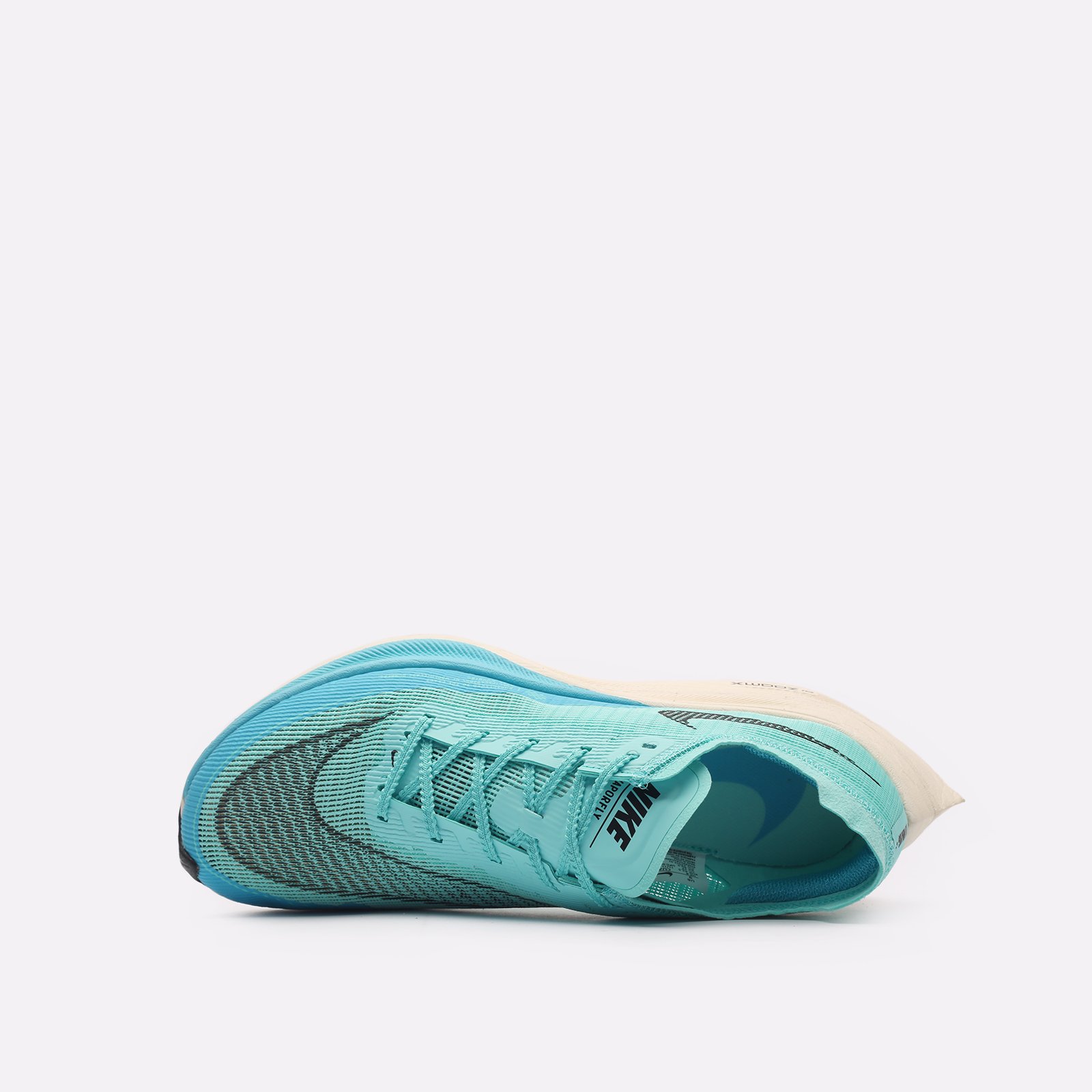 мужские голубые кроссовки Nike ZoomX Vaporfly CU4111-300 - цена, описание, фото 6