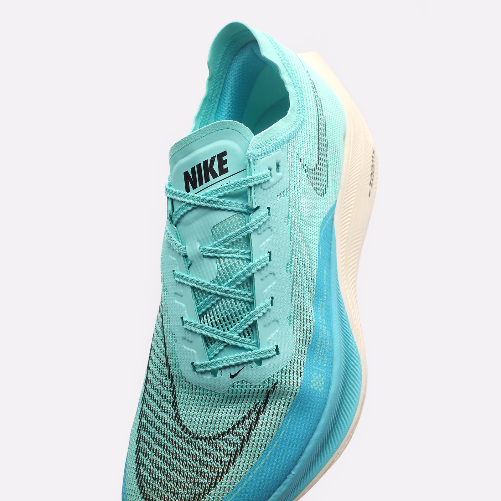 мужские голубые кроссовки Nike ZoomX Vaporfly CU4111-300 - цена, описание, фото 7