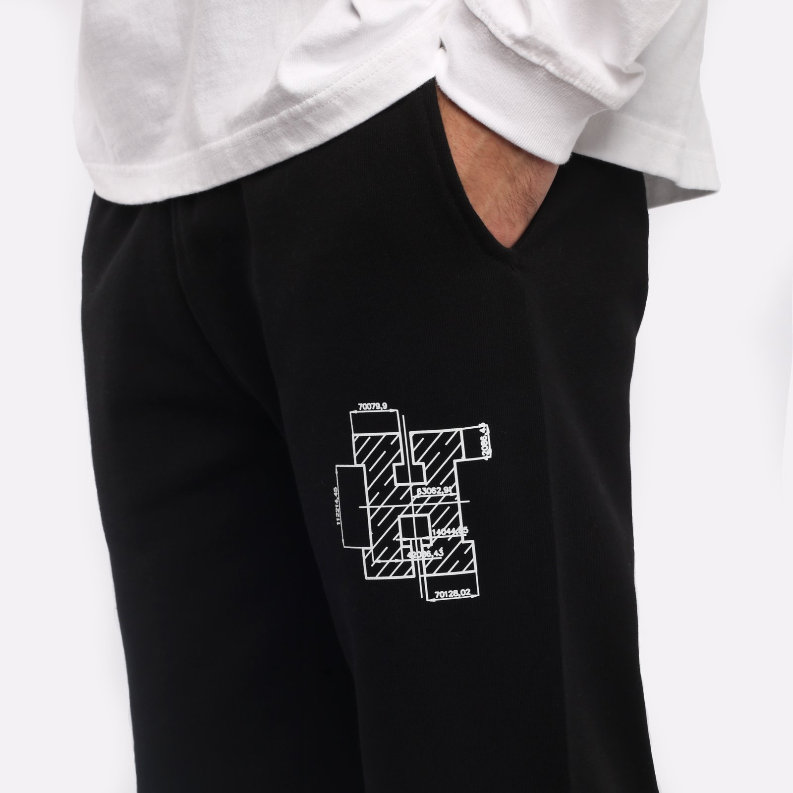 мужские брюки Hard Pants  (hrdpantsblack)  - цена, описание, фото 4