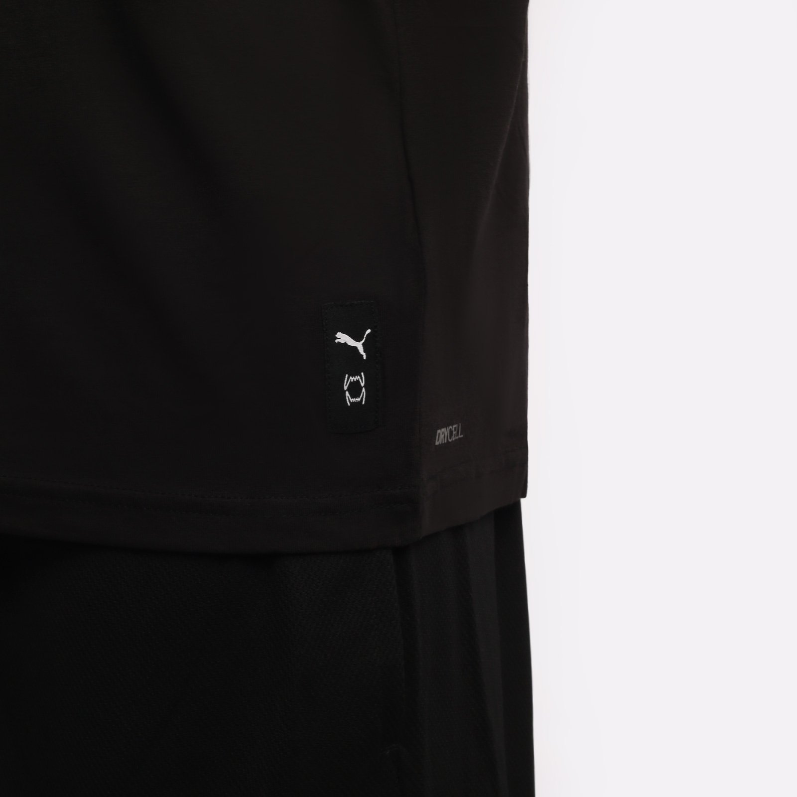мужская черная футболка PUMA Perimeter Tee 1 53857301 - цена, описание, фото 3
