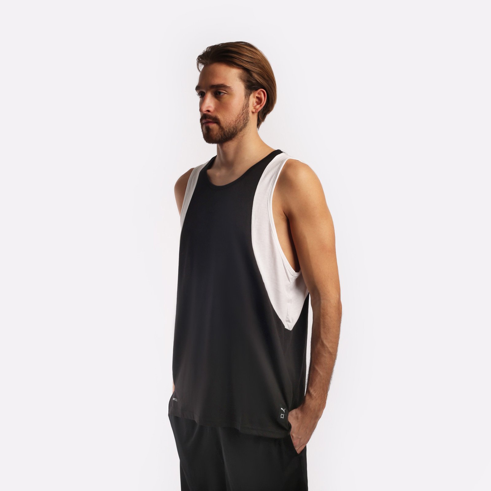 мужская черная майка PUMA The Excellence Tank 53854701 - цена, описание, фото 3