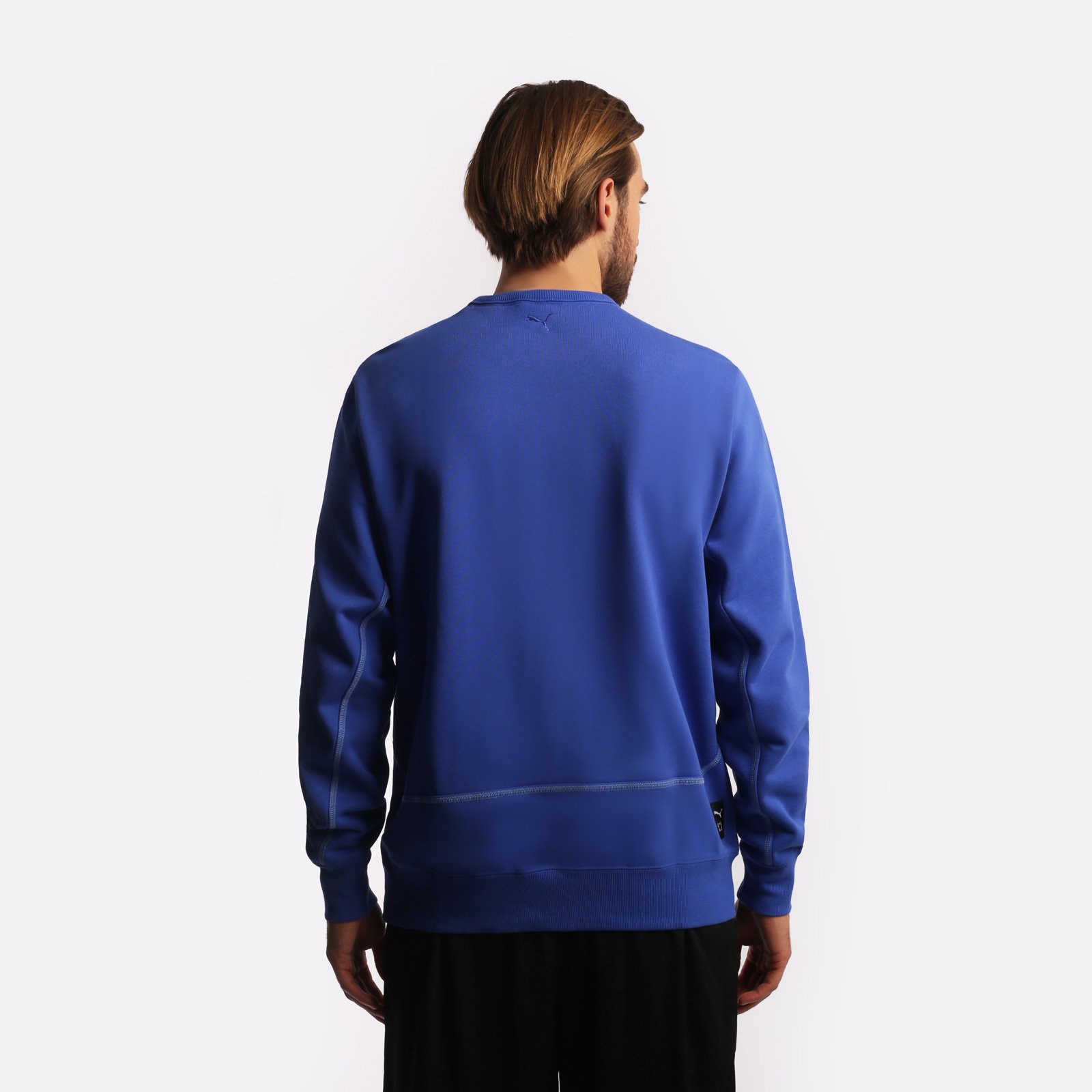 Мужская толстовка PUMA Pivot Crew EMB (53324915)  - цена, описание, фото 2