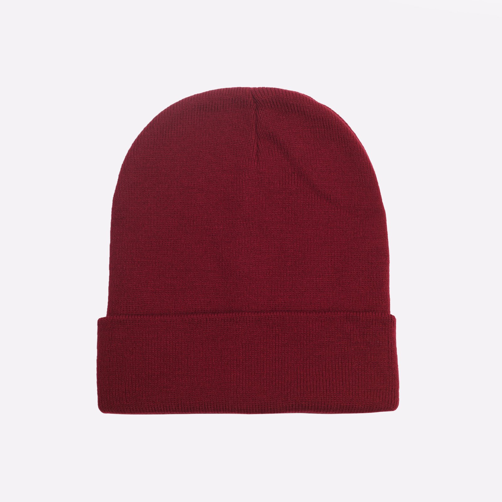  бордовая шапка Sneakerhead Blank Beanie Beanie/maroon - цена, описание, фото 1