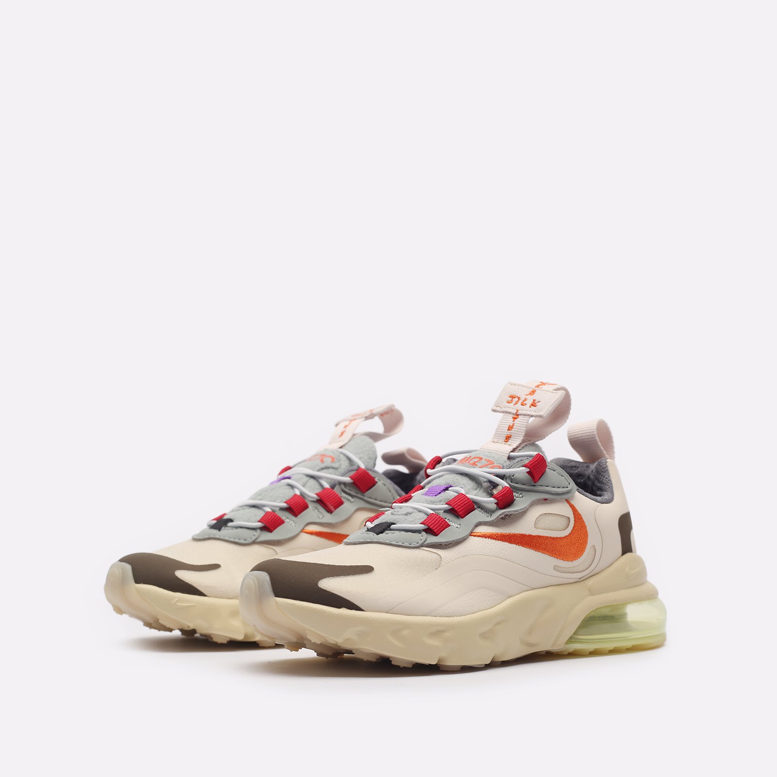 Детские кроссовки Nike x Travis Scott Air Max 270 Cactus Trails (PS) (CV2414-200)  - цена, описание, фото 4