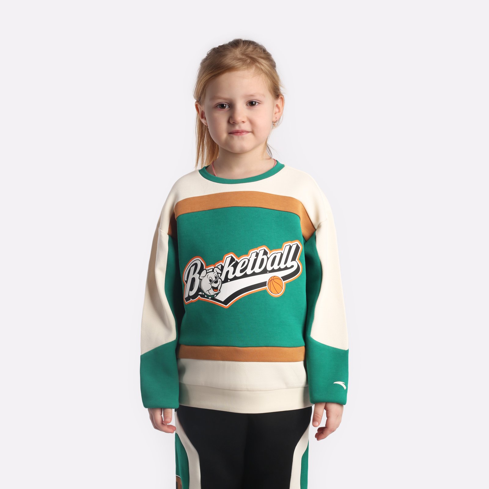 детская толстовка ANTA Sweatshirt  (W352349755B-2)  - цена, описание, фото 1