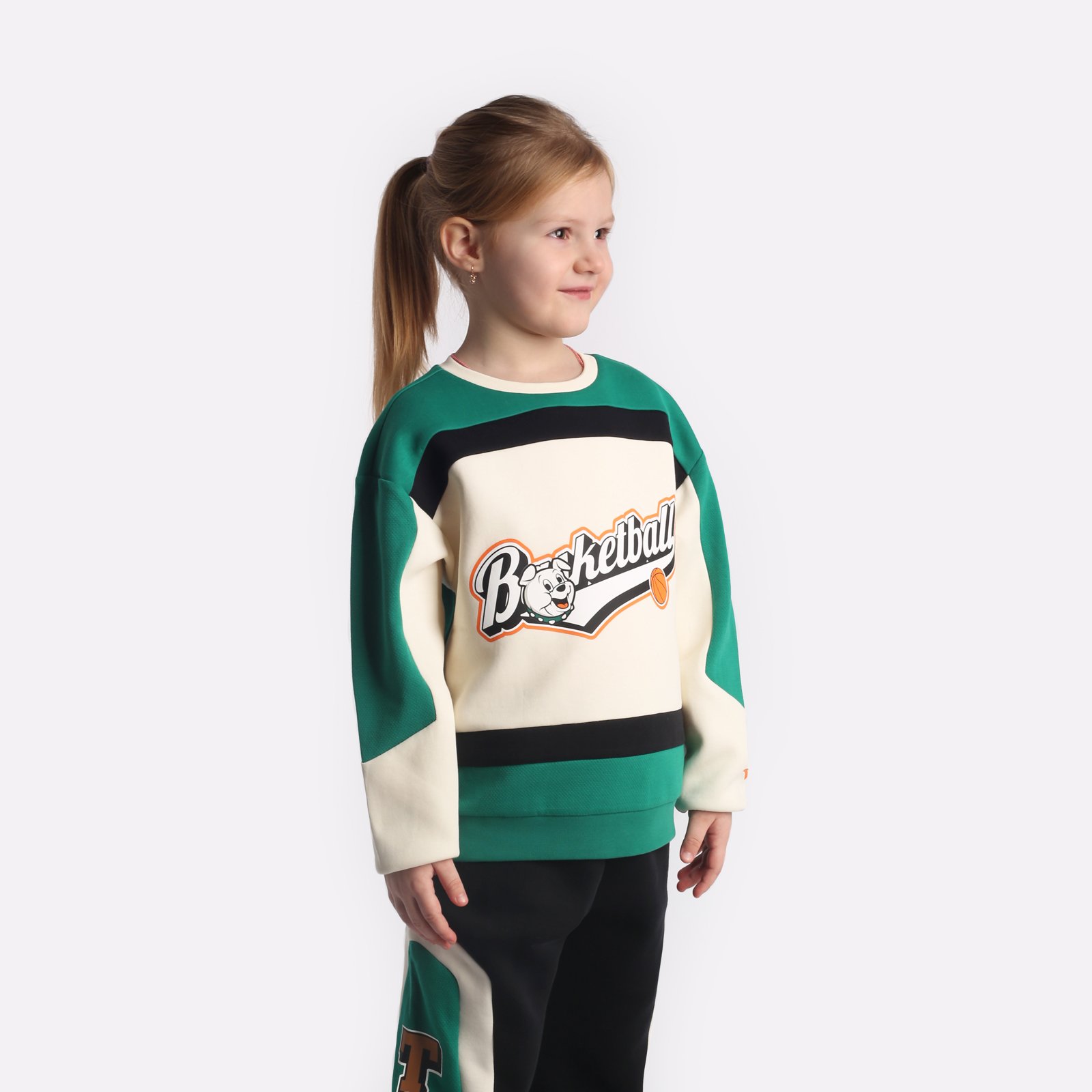 Детская толстовка ANTA Sweatshirt (W352349755B-1)  - цена, описание, фото 3