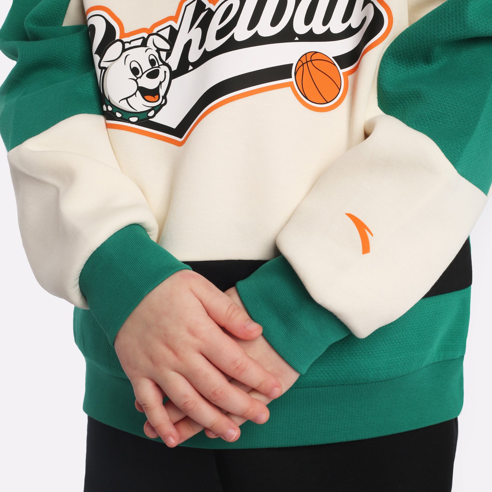 Детская толстовка ANTA Sweatshirt (W352349755B-1)  - цена, описание, фото 6