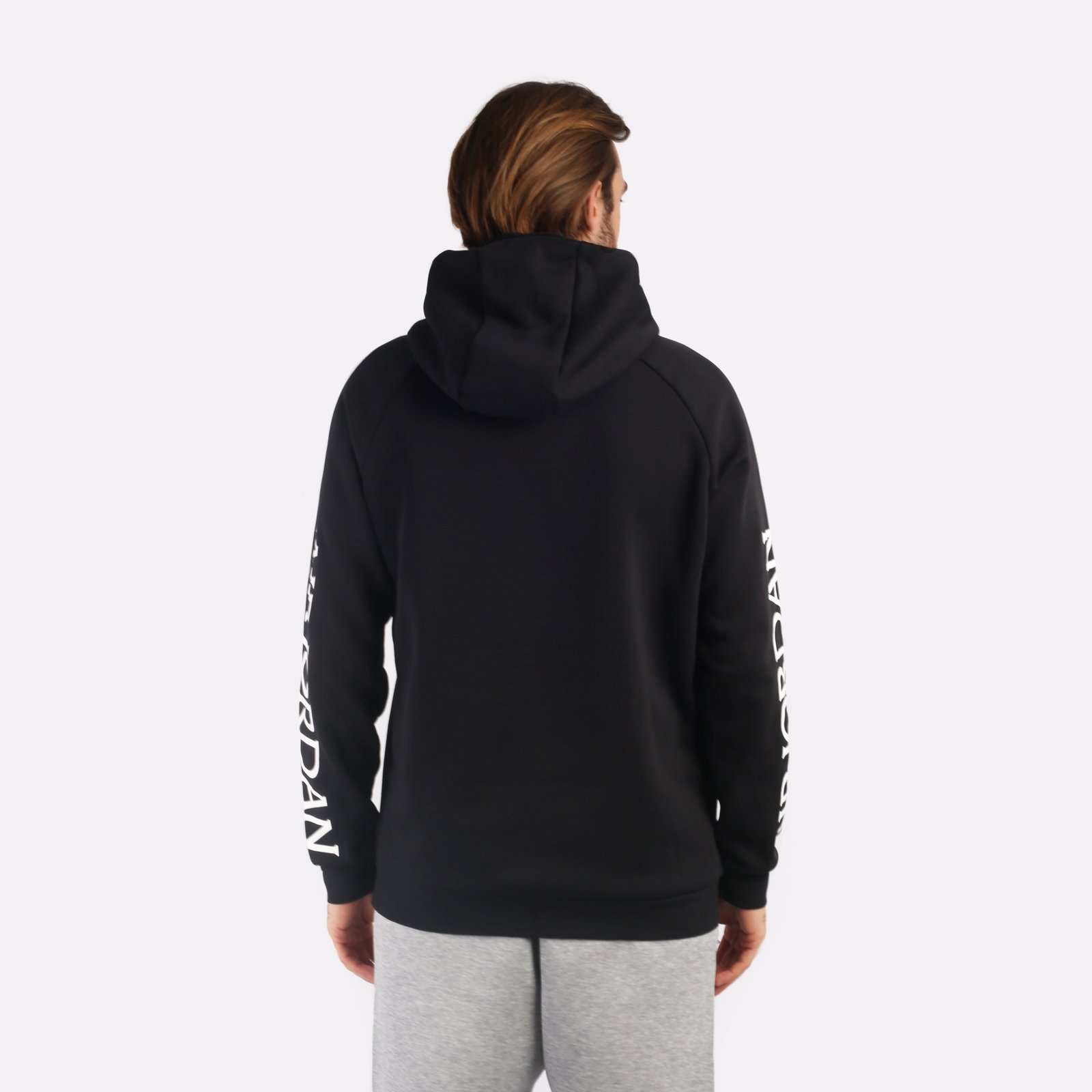 Мужская толстовка Jordan Alphabet Logo (DH9505-010)  - цена, описание, фото 2
