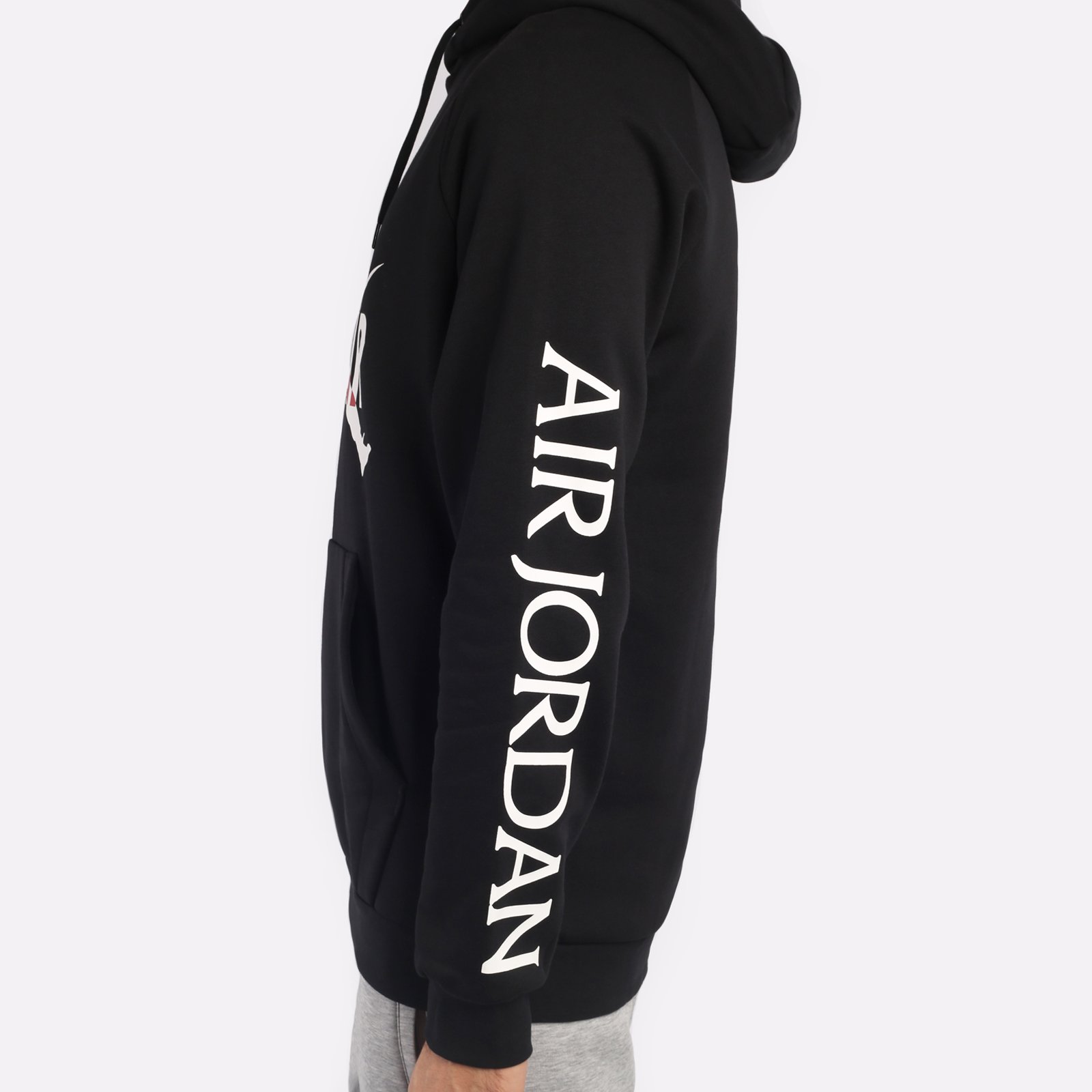 Мужская толстовка Jordan Alphabet Logo (DH9505-010)  - цена, описание, фото 4