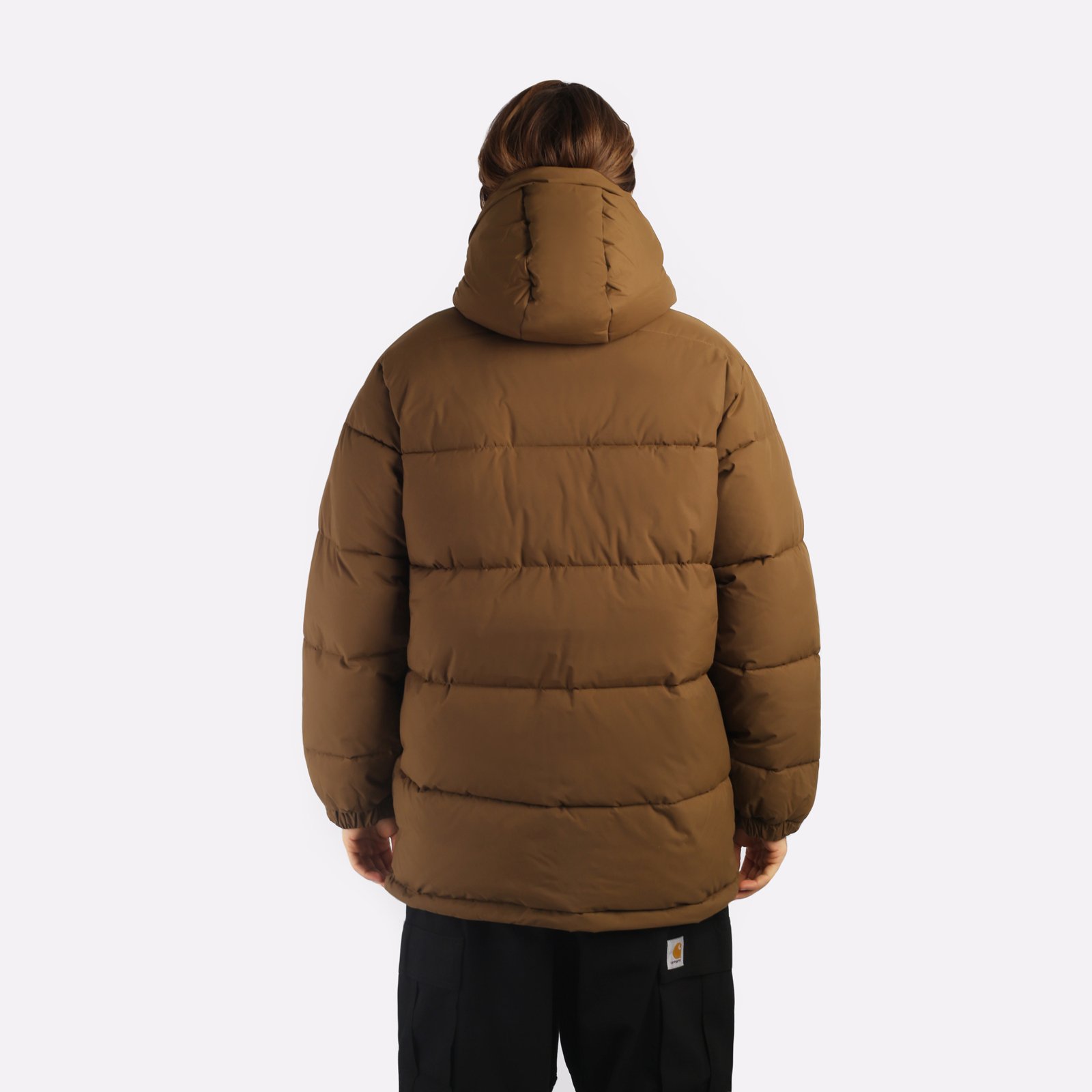 мужская коричневая куртка Carhartt WIP Milter Jacket I032267-tamarind - цена, описание, фото 2