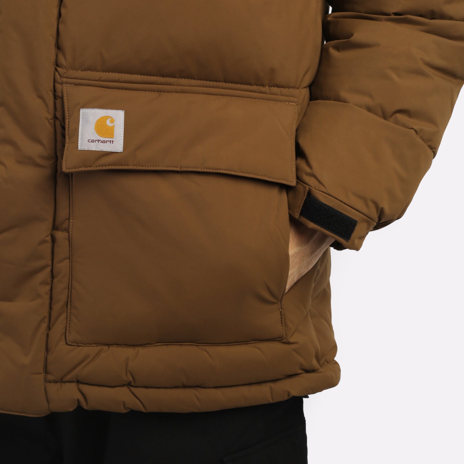 мужская коричневая куртка Carhartt WIP Milter Jacket I032267-tamarind - цена, описание, фото 6