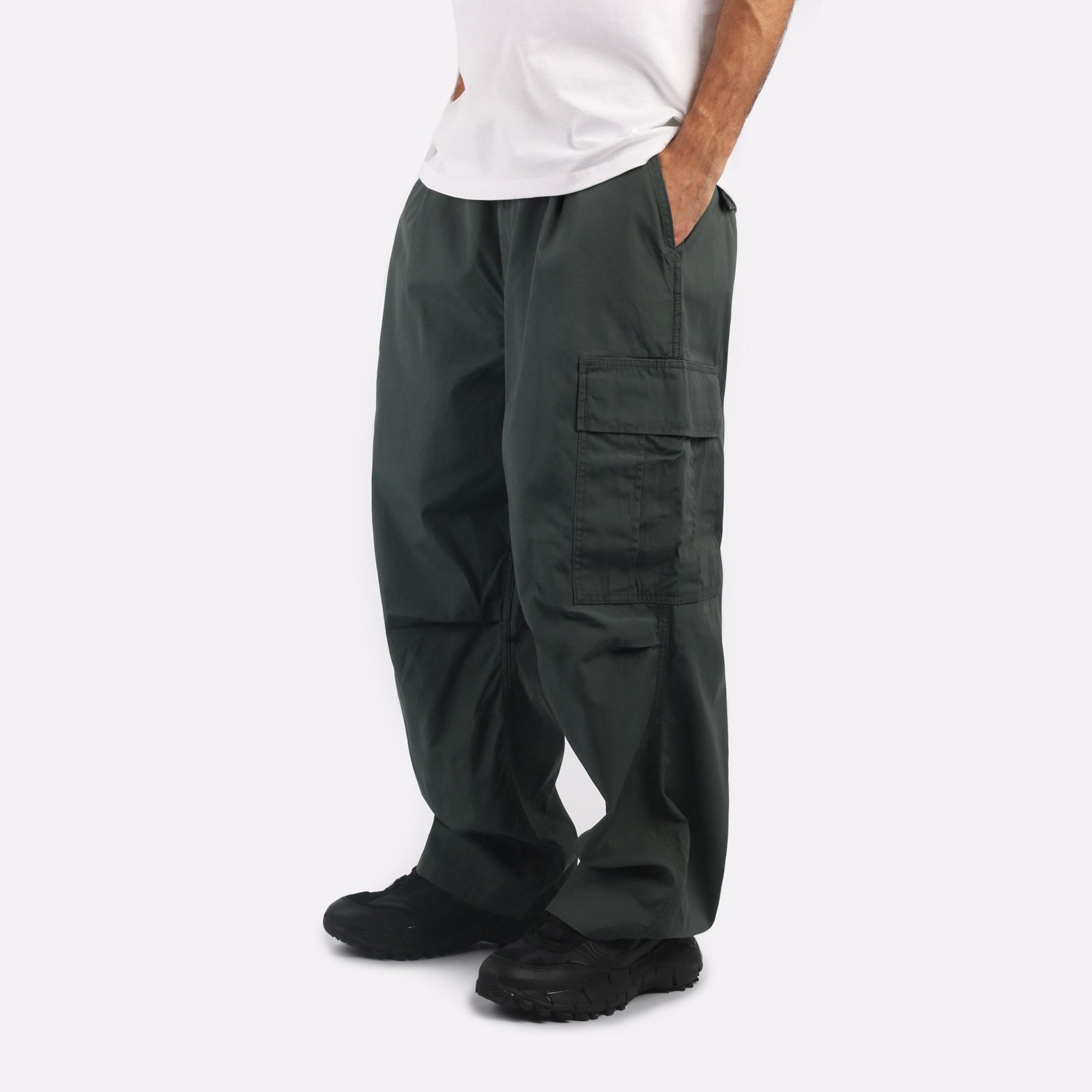 мужские зеленые брюки Carhartt WIP Cole Cargo Pant I030477-jura - цена, описание, фото 3