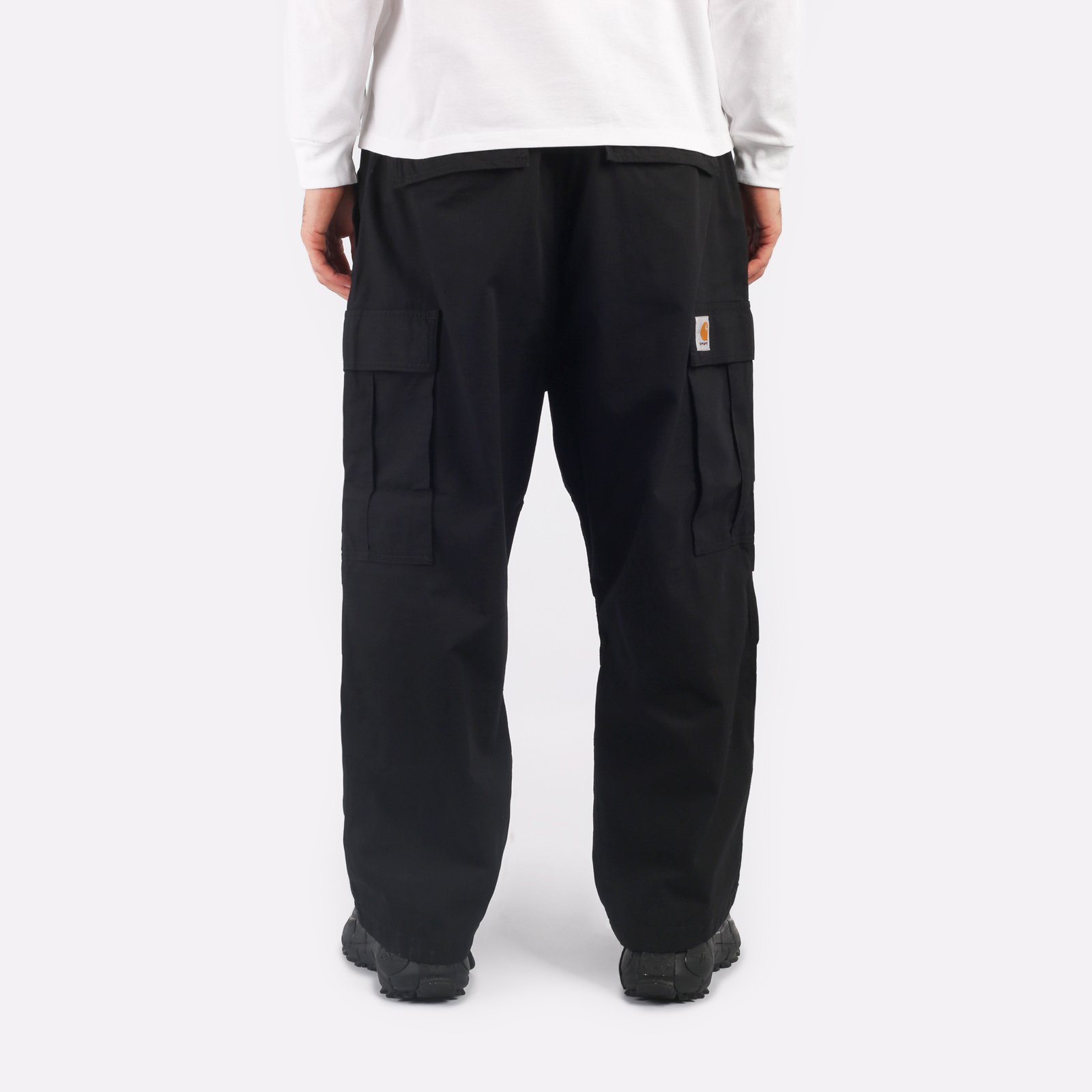 мужские брюки Carhartt WIP Jet Cargo Pant  (I032967-black)  - цена, описание, фото 2