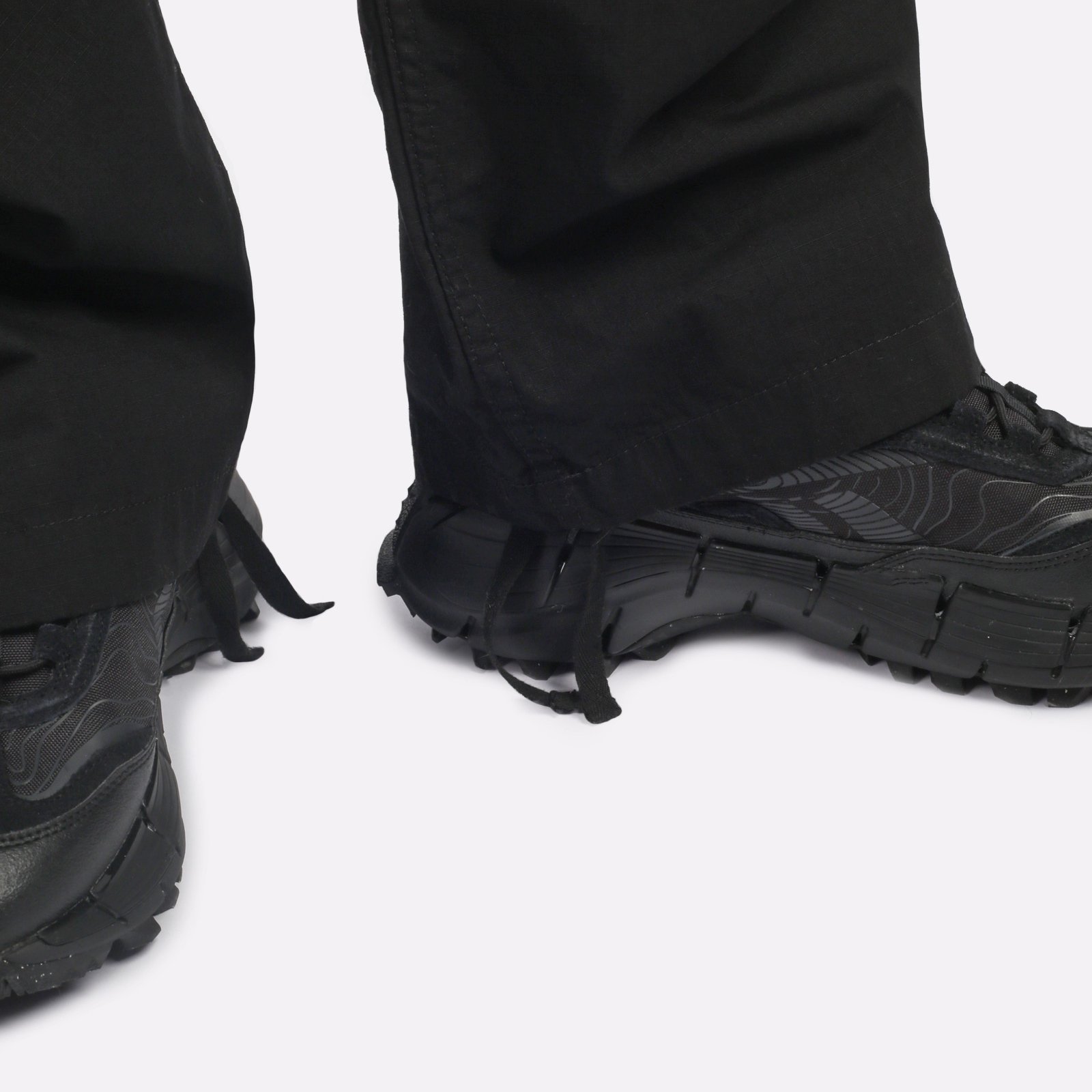 Мужские брюки Carhartt WIP Jet Cargo Pant (I032967-black rinsed)  - цена, описание, фото 5