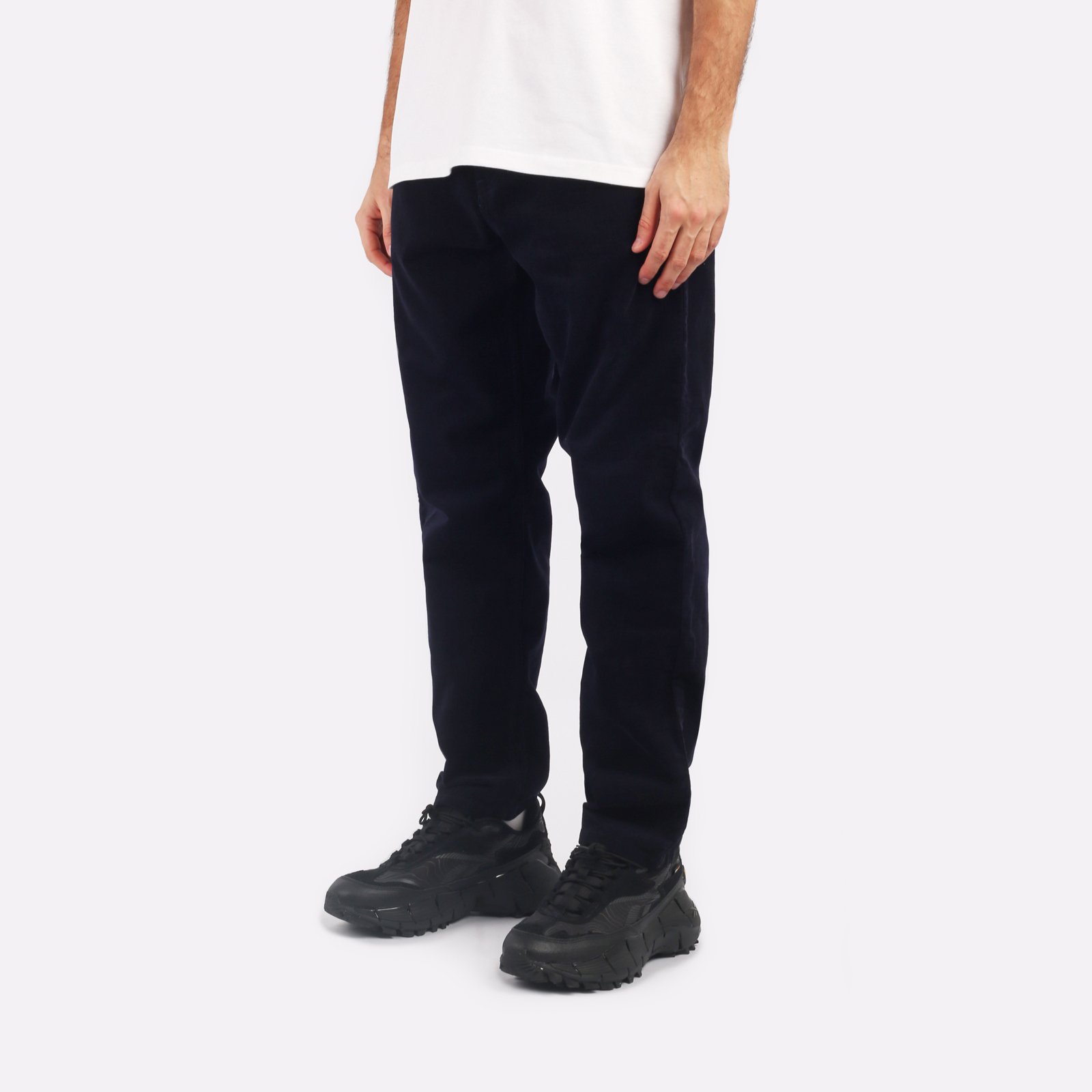 Мужские брюки Carhartt WIP Newel Pant (I031456-dark_navy)  - цена, описание, фото 3