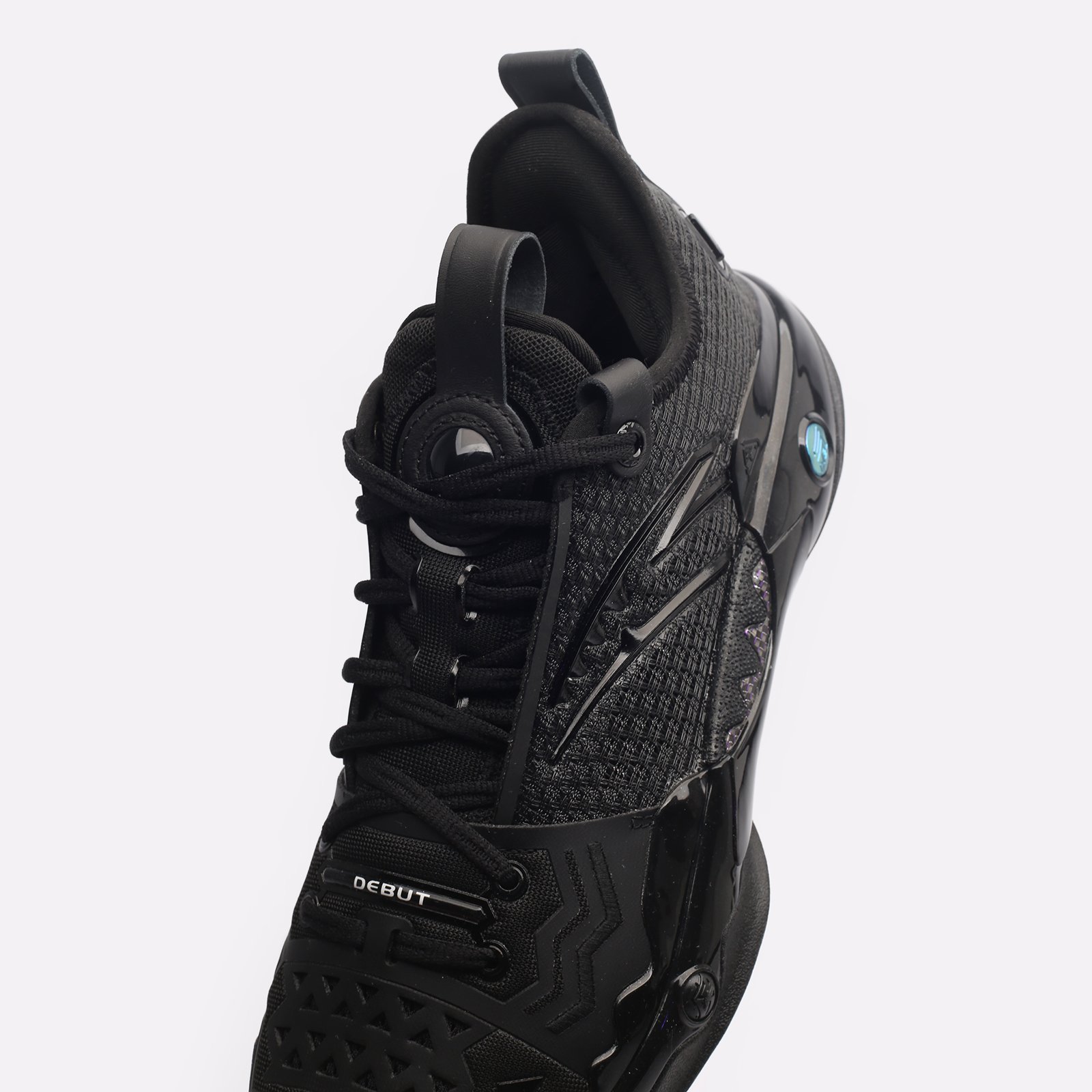 мужские черные баскетбольные кроссовки ANTA Shock Wave 5.0 Pro 812331111S-1 - цена, описание, фото 7
