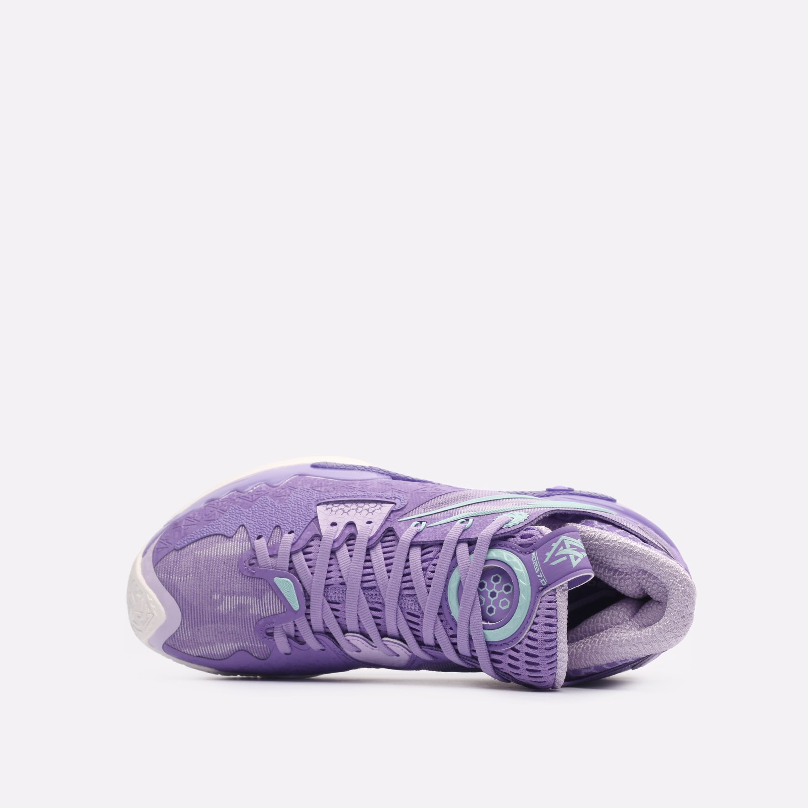 мужские фиолетовые баскетбольные кроссовки ANTA Shock Wave 5.0 V2 812341106-4 - цена, описание, фото 6