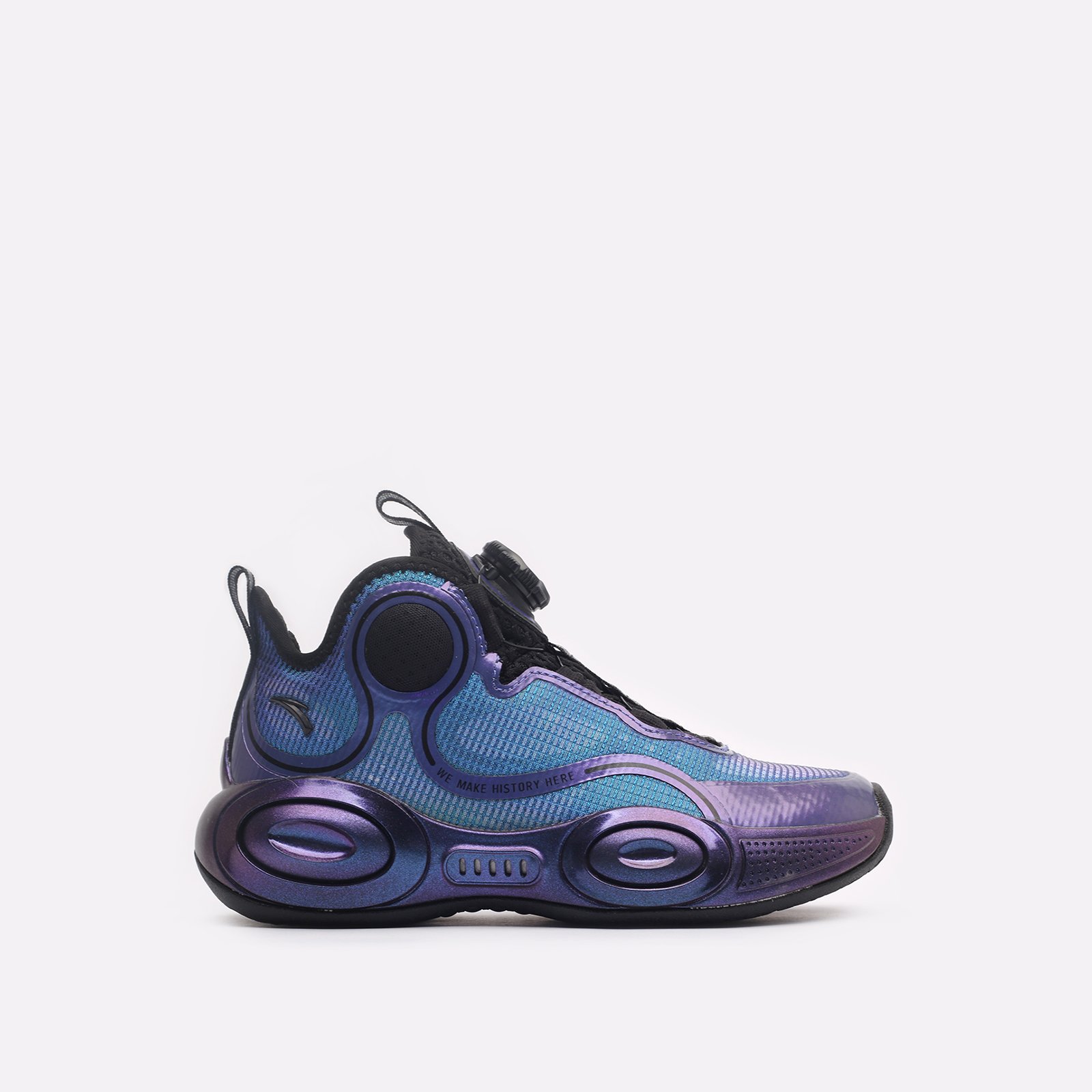 детские фиолетовые баскетбольные кроссовки ANTA Alien W312331102-7 - цена, описание, фото 1