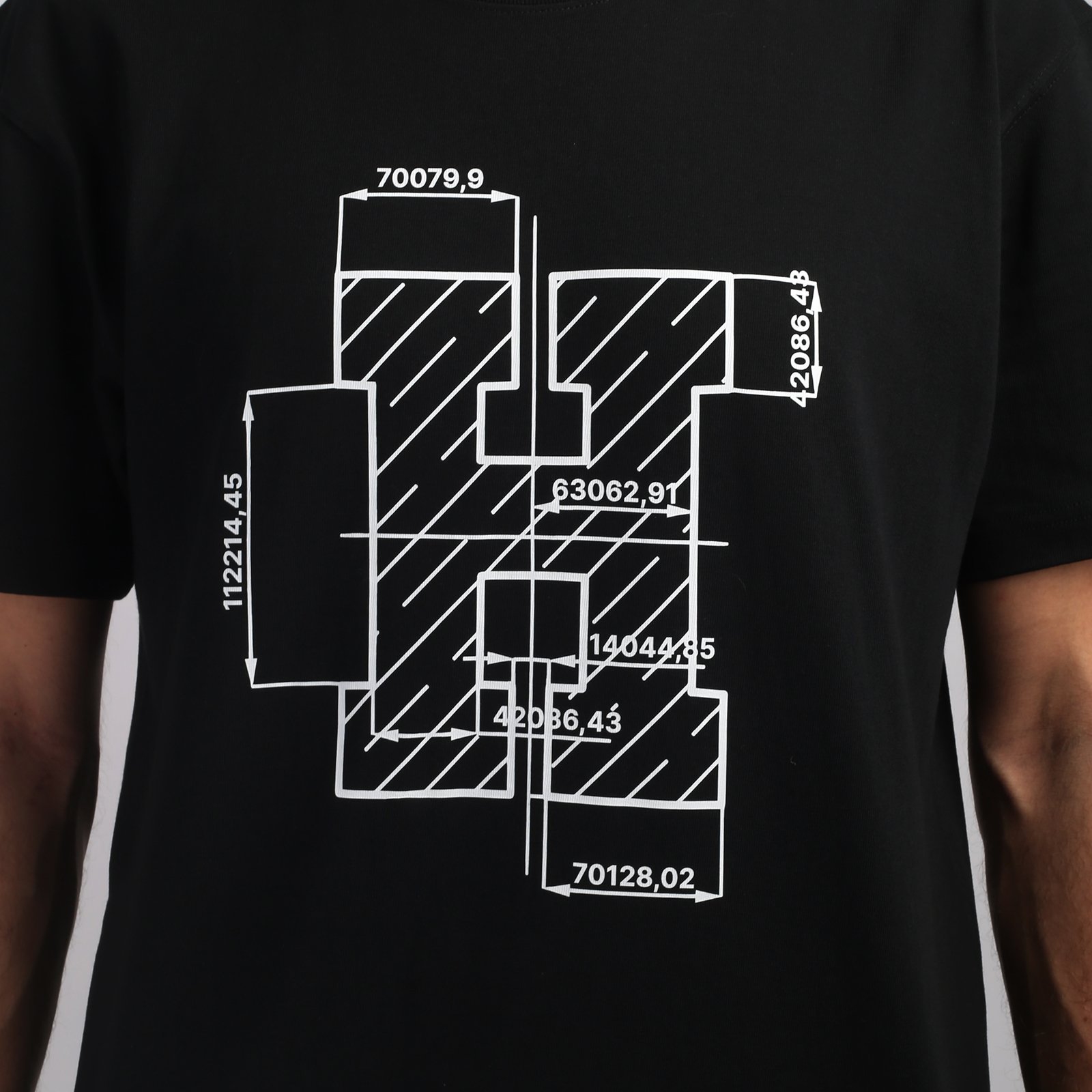 Мужская футболка Hard Logo Tee (Hrdtee-black)  - цена, описание, фото 3