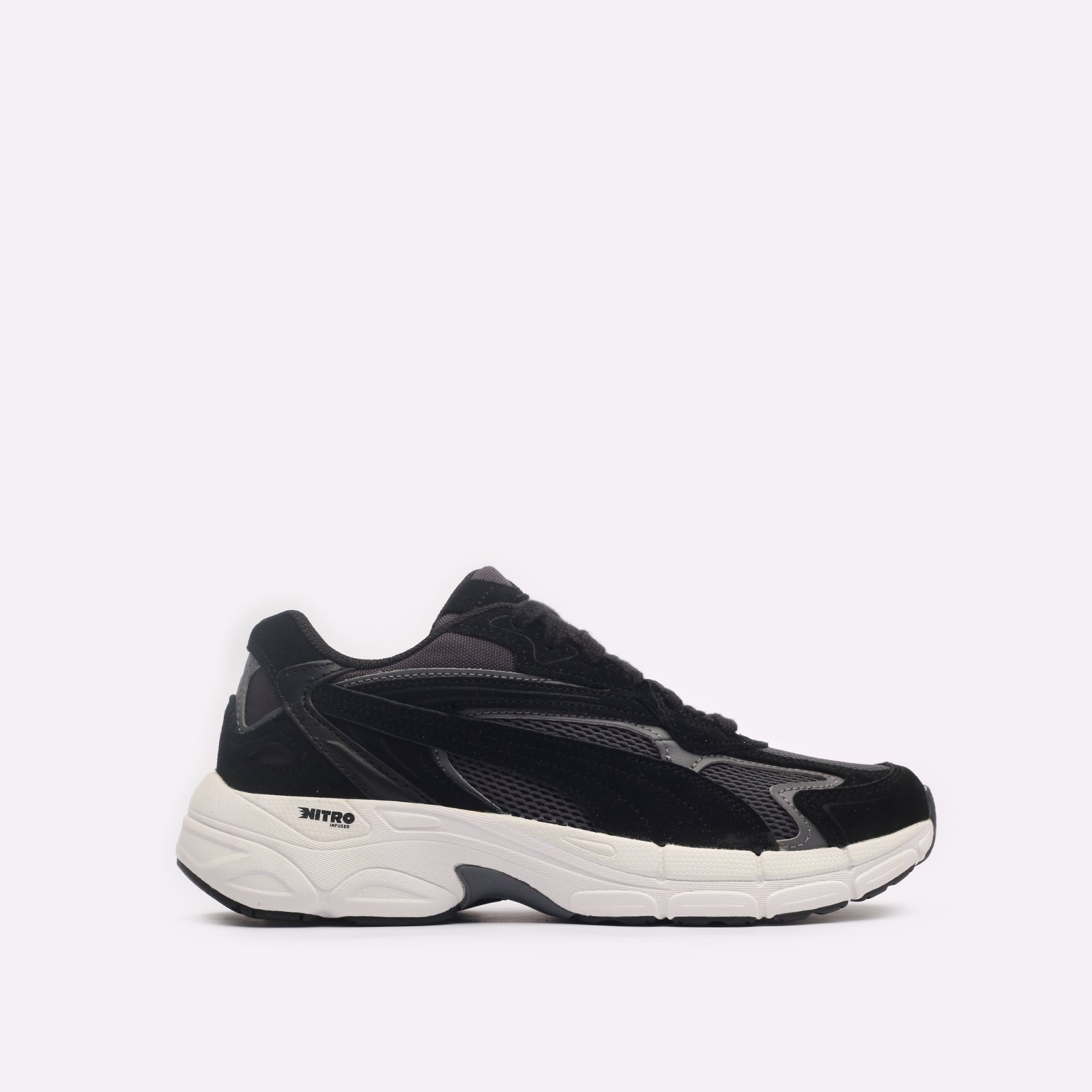 мужские черные кроссовки PUMA Teveris Nitro 38877403 - цена, описание, фото 1