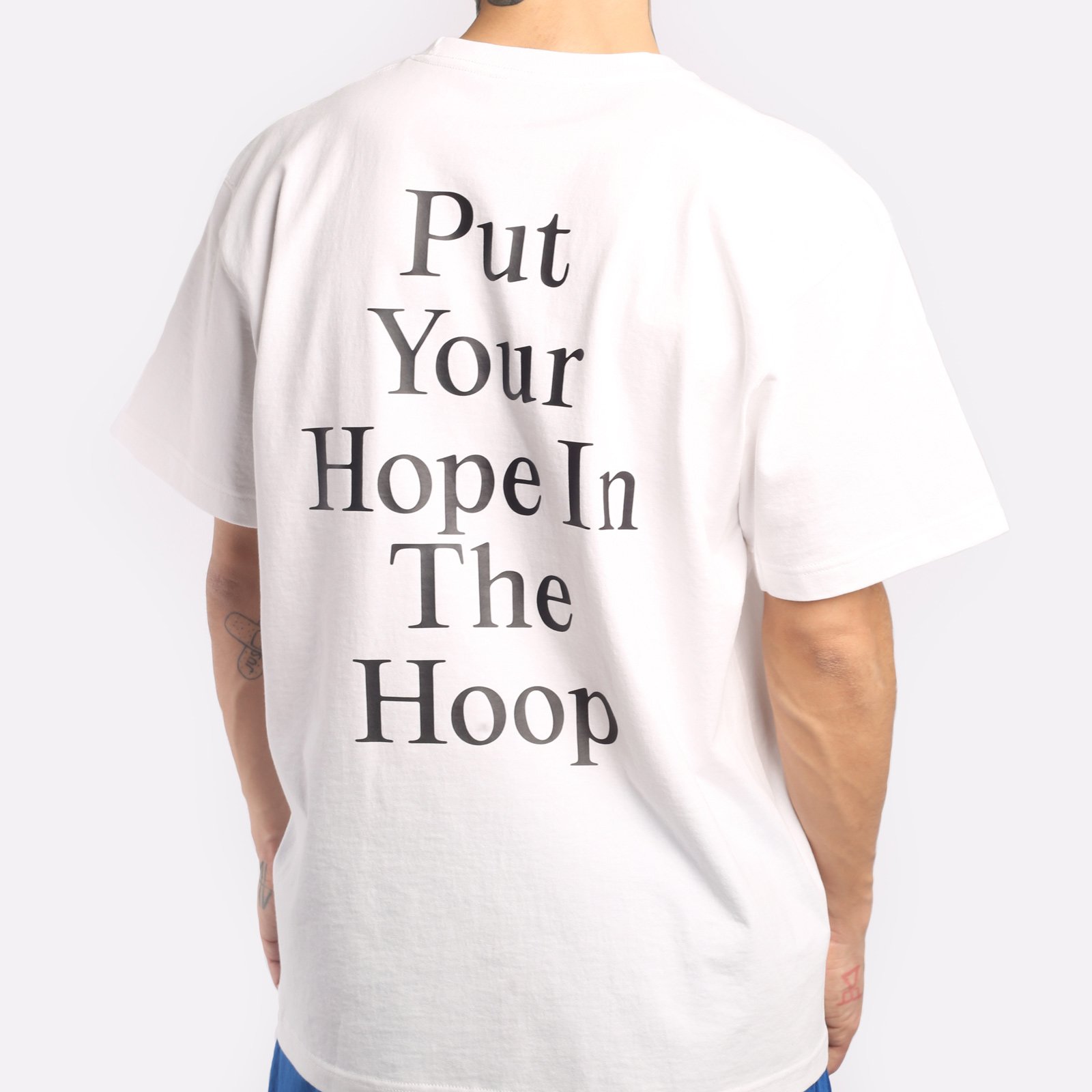 Мужская футболка Hard Logo (Tee hrd-wht)  - цена, описание, фото 4