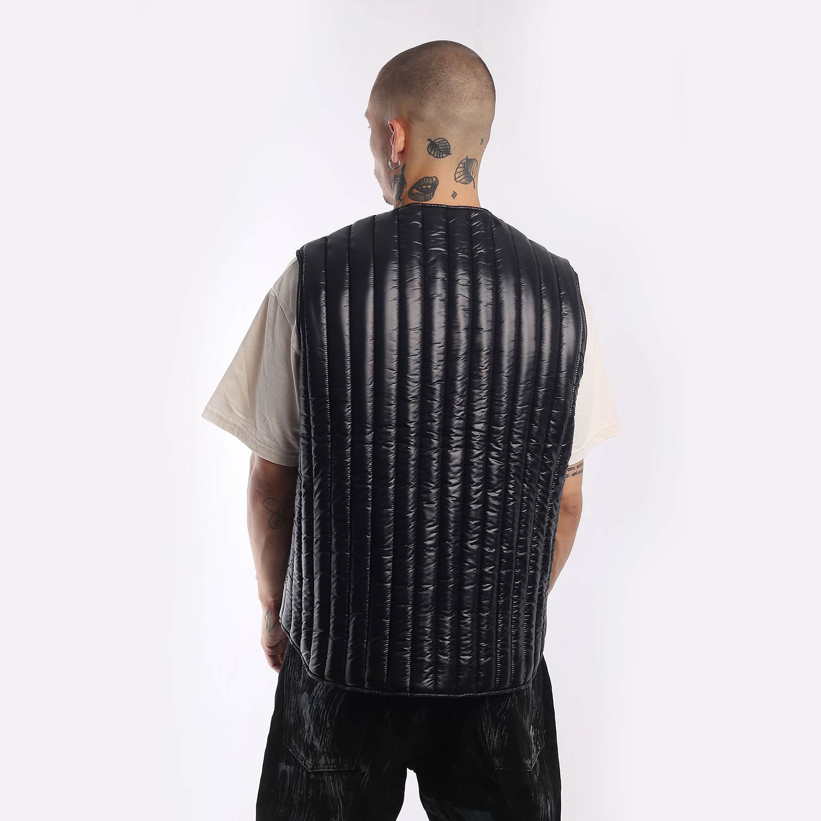 Мужской жилет Hombre Nino Corona Deep Freeze Simple Vest (0222-JK0001-black)  - цена, описание, фото 2