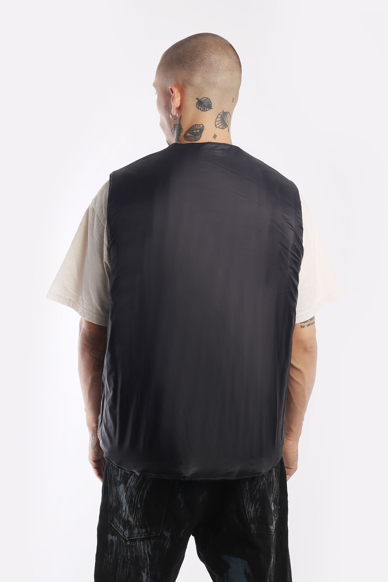 Мужской жилет Hombre Nino Corona Deep Freeze Simple Vest (0222-JK0001-black)  - цена, описание, фото 4