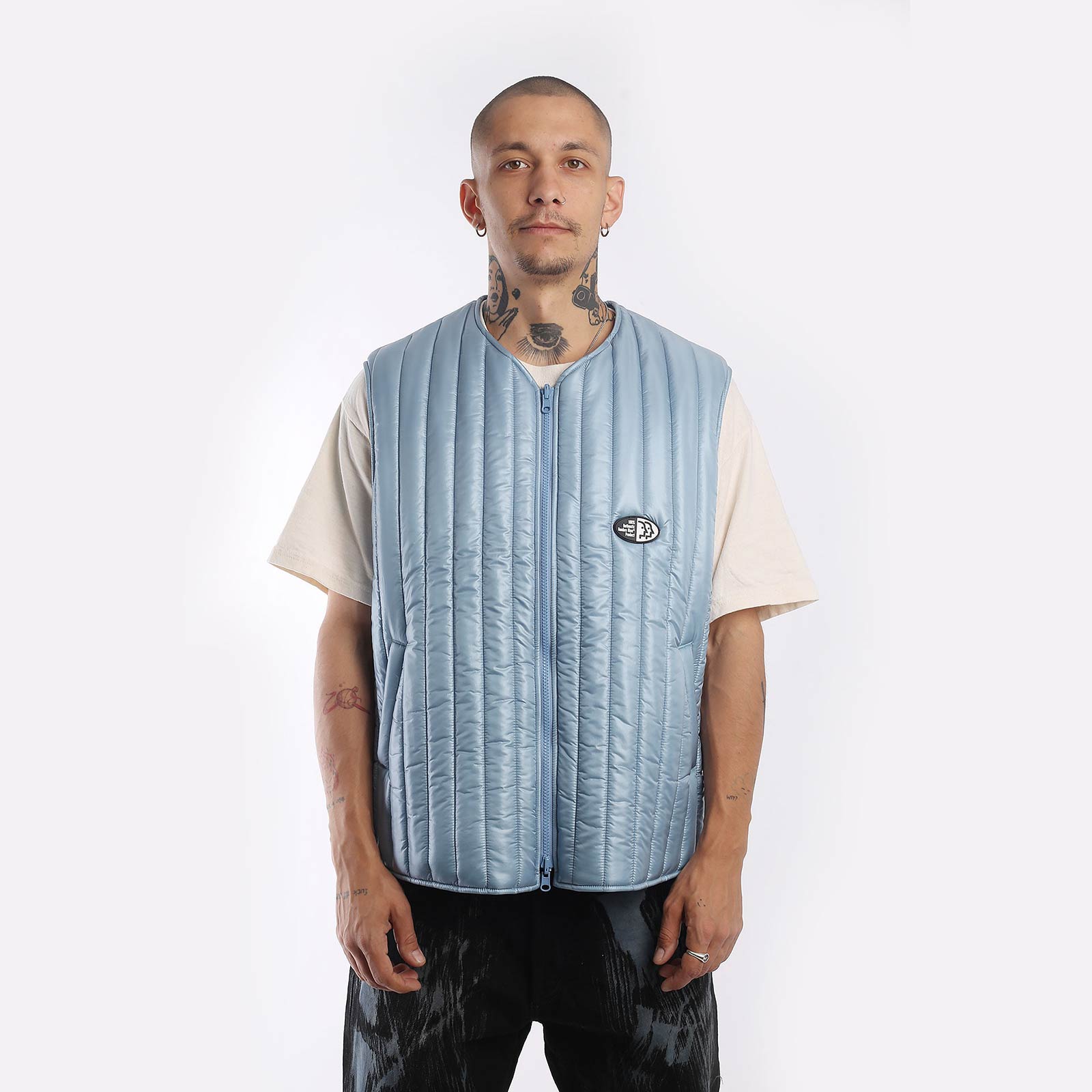 Мужской жилет Hombre Nino Corona Deep Freeze Simple Vest (0222-JK0001-blue)  - цена, описание, фото 1