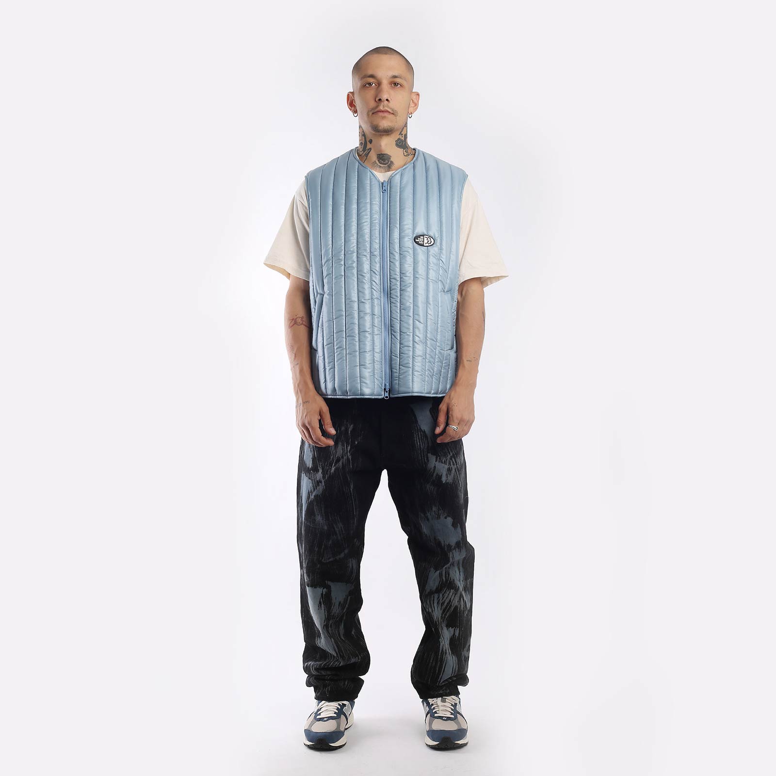 Мужской жилет Hombre Nino Corona Deep Freeze Simple Vest (0222-JK0001-blue)  - цена, описание, фото 6