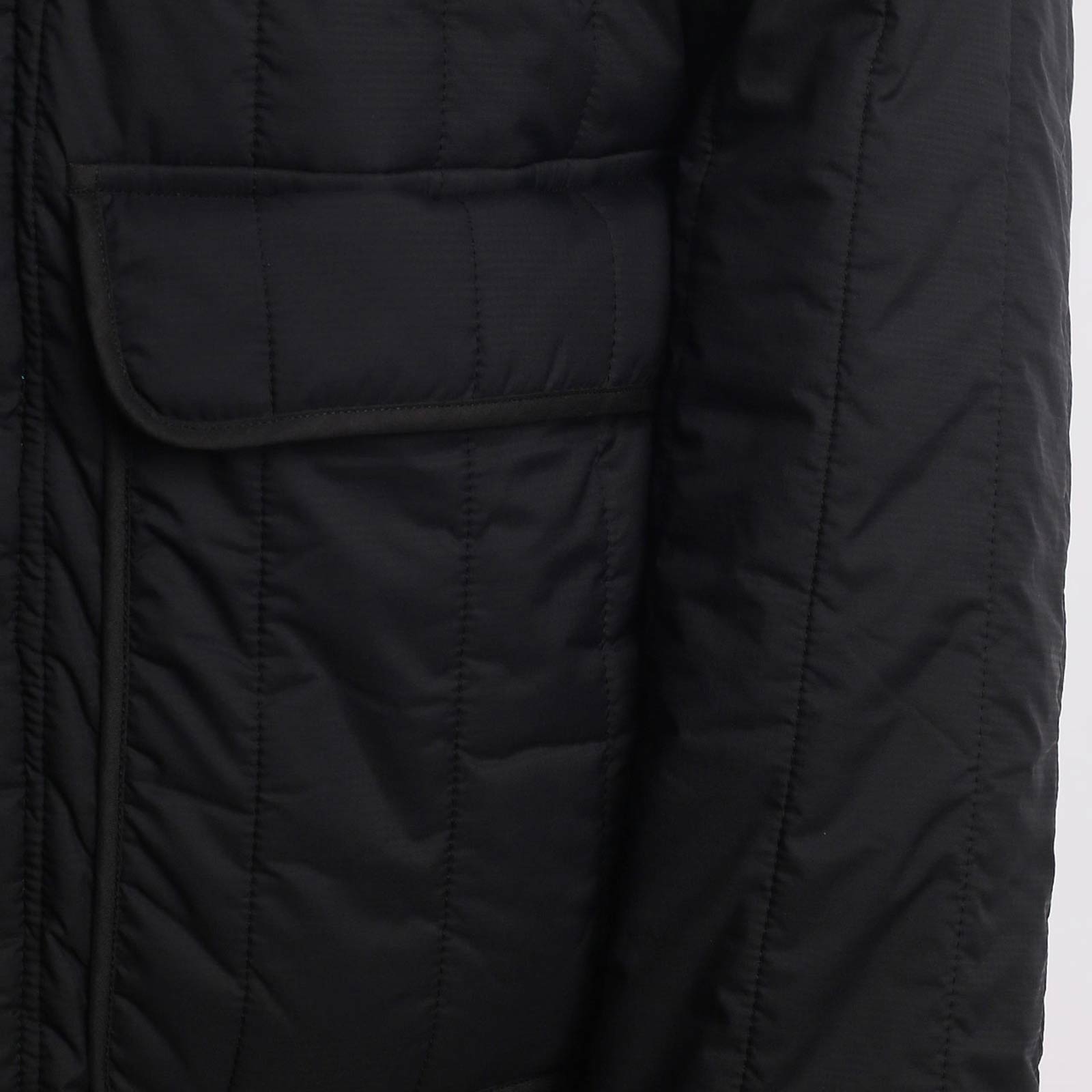Мужская куртка Hombre Nino Stripe Quilting Jacket (0222-JK0005-black)  - цена, описание, фото 5
