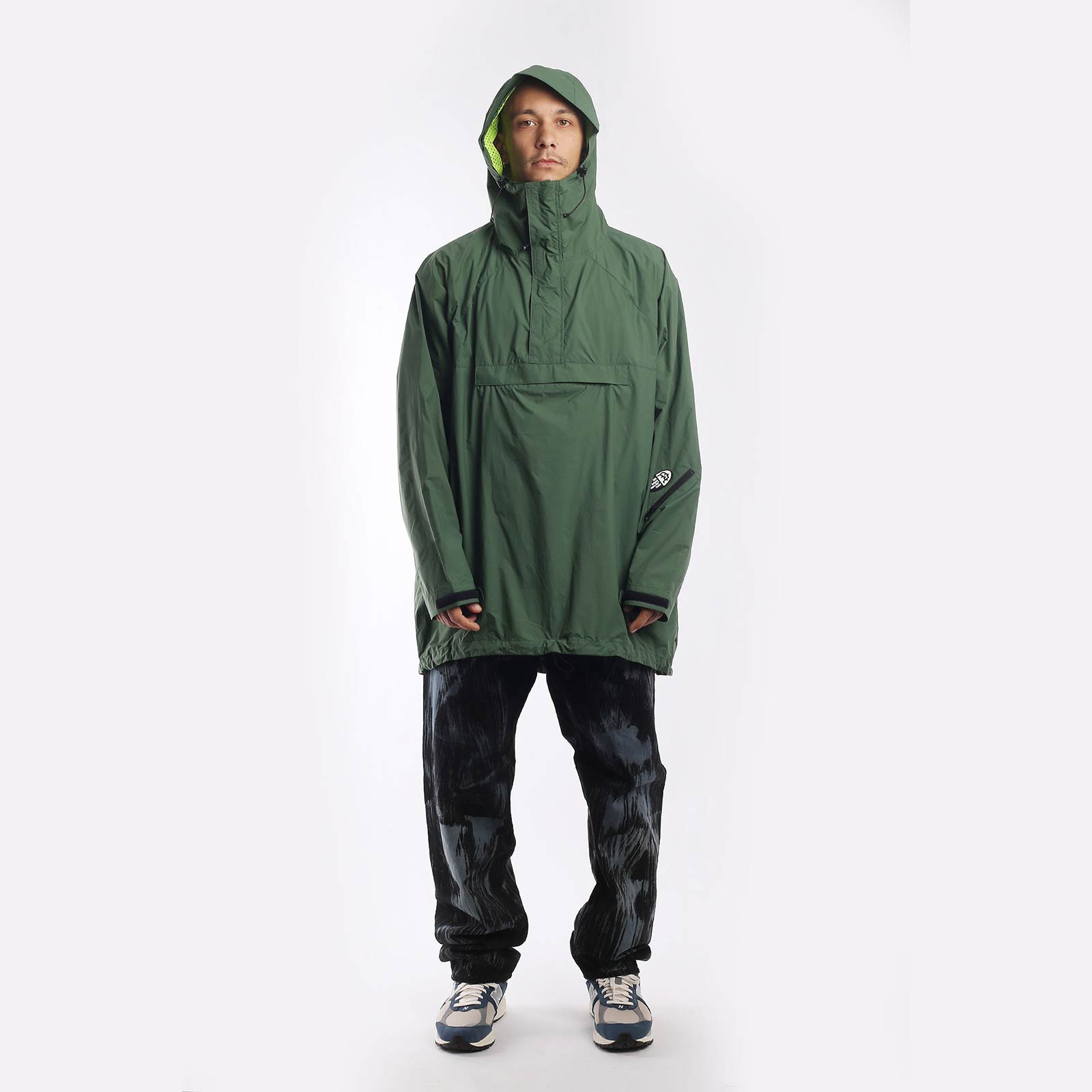 Мужская куртка Hombre Nino Packable Poncho (0231-JK0002-O.D)  - цена, описание, фото 4