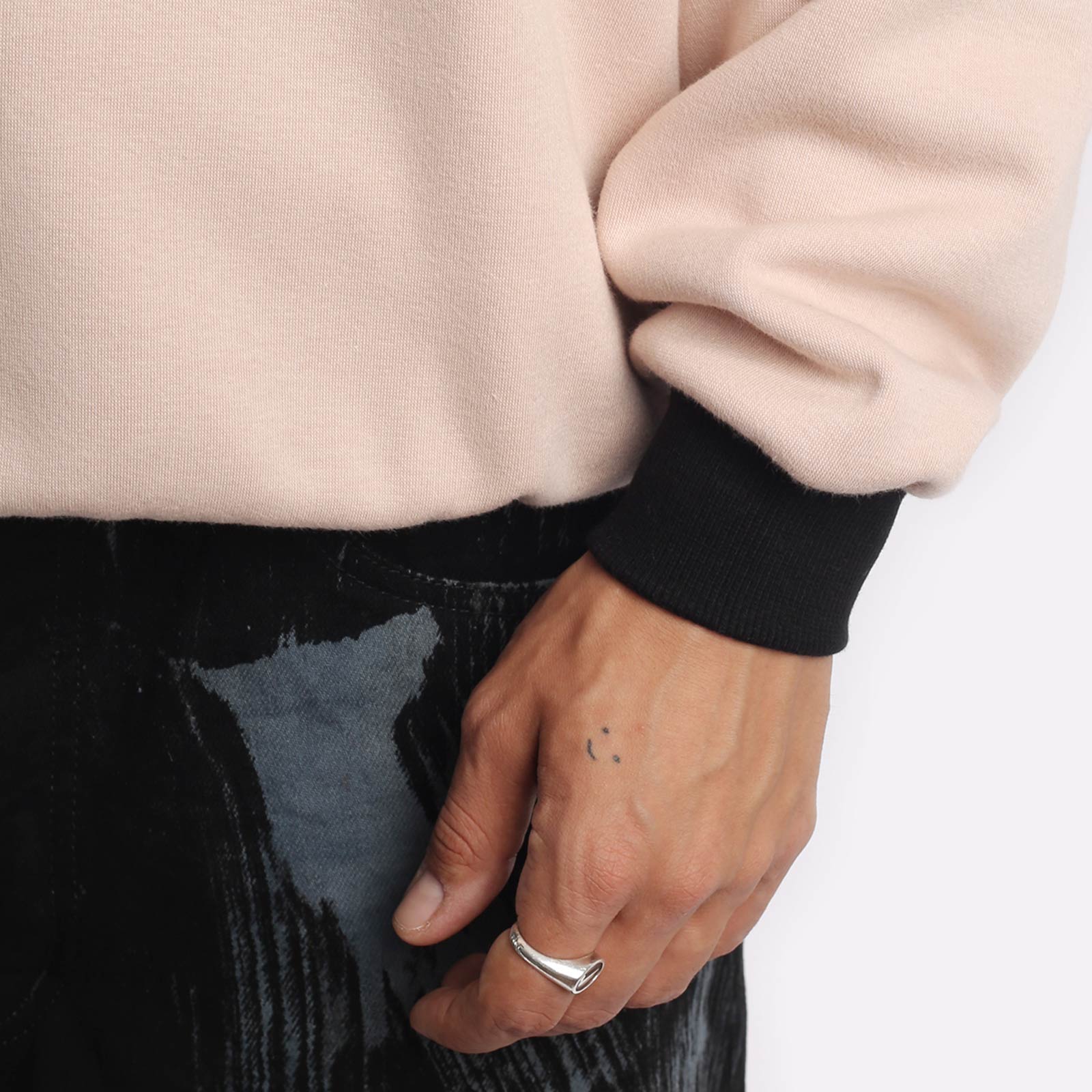 Мужская толстовка Hombre Nino Reversible Crew Neck (0222-CT0005-pink)  - цена, описание, фото 5