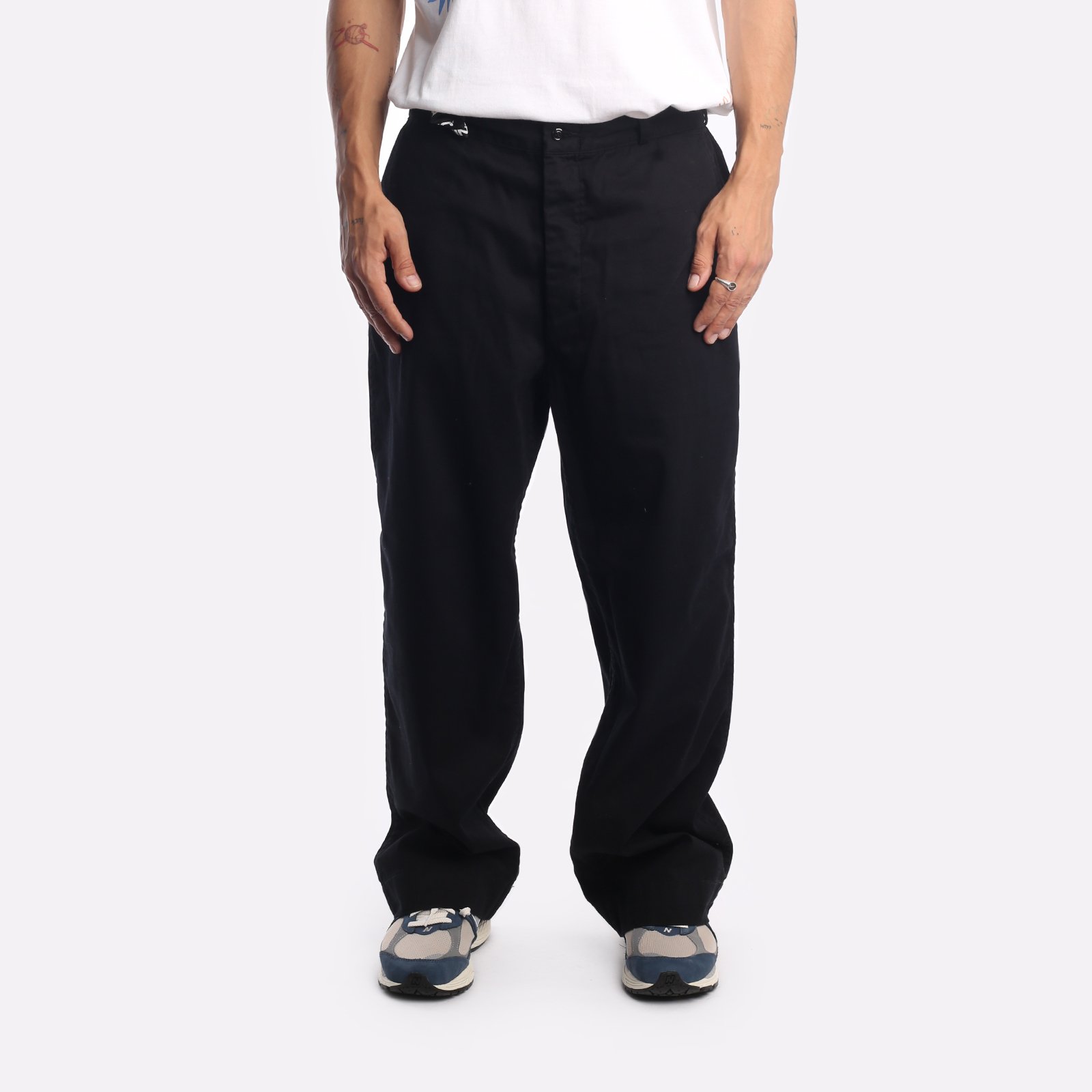 Мужские брюки Hombre Nino Chino Pants (0231-PT0003-black)  - цена, описание, фото 1