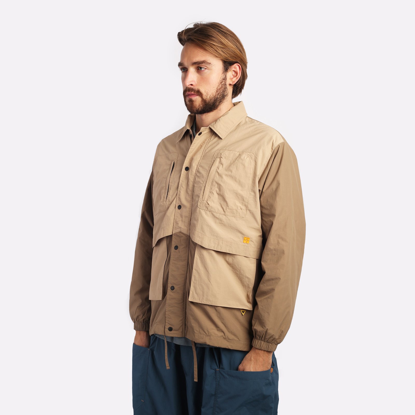 Мужская толстовка Futuremade Studio All Purpose Coach Jacket (FW23-JAC-017-BR)  - цена, описание, фото 3