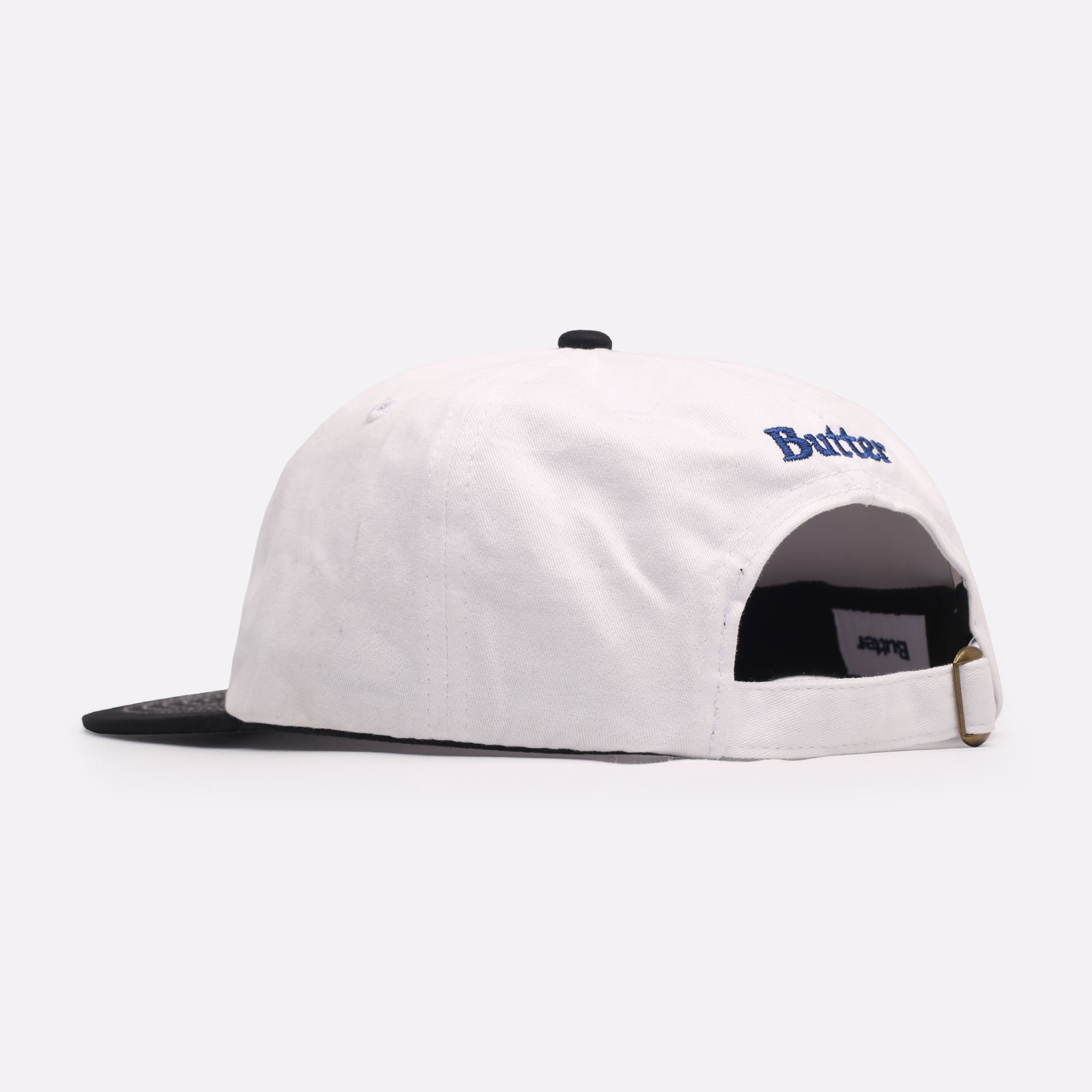 Кепка Butter Goods Apple 6 Panel Cap (CAP-white/black)  - цена, описание, фото 2