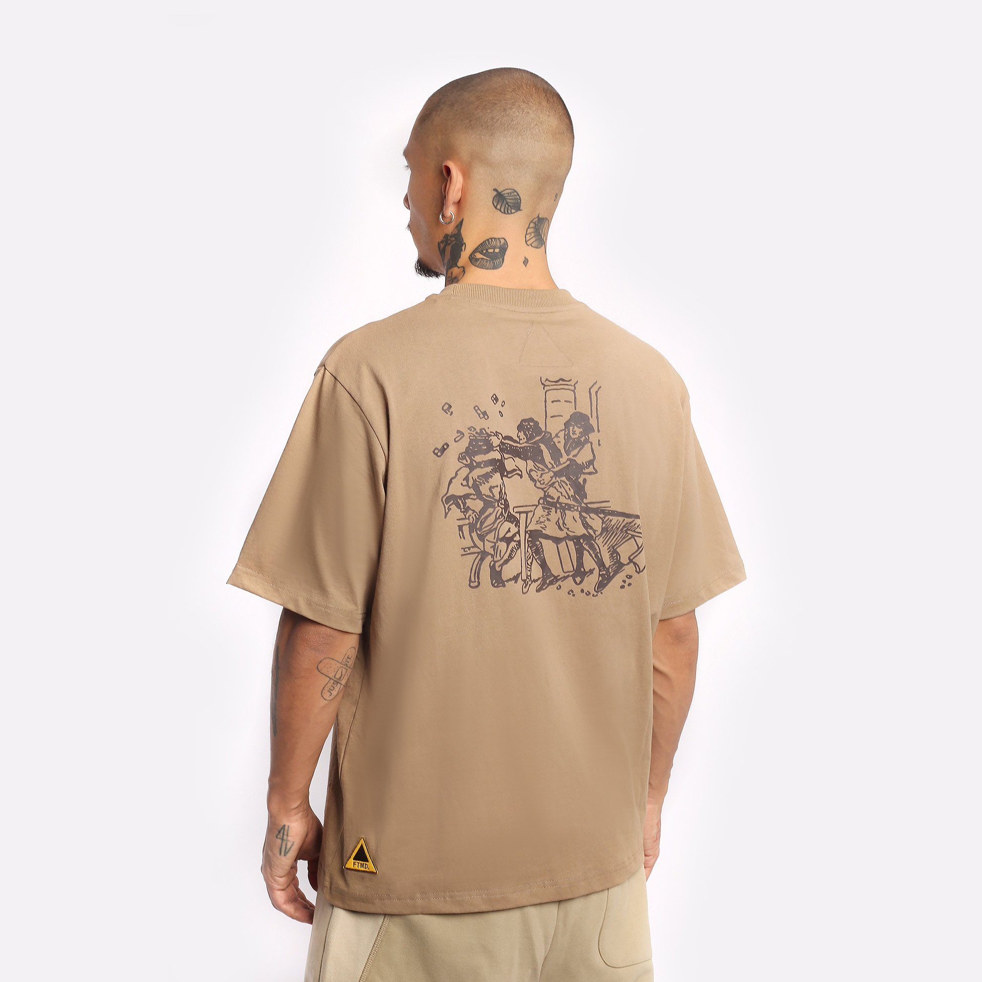 Мужская мужская футболка Futuremade Studio Futuremade Studio Tetrominoes Tee (FW23-TEE-003-KK)  - цена, описание, фото 2
