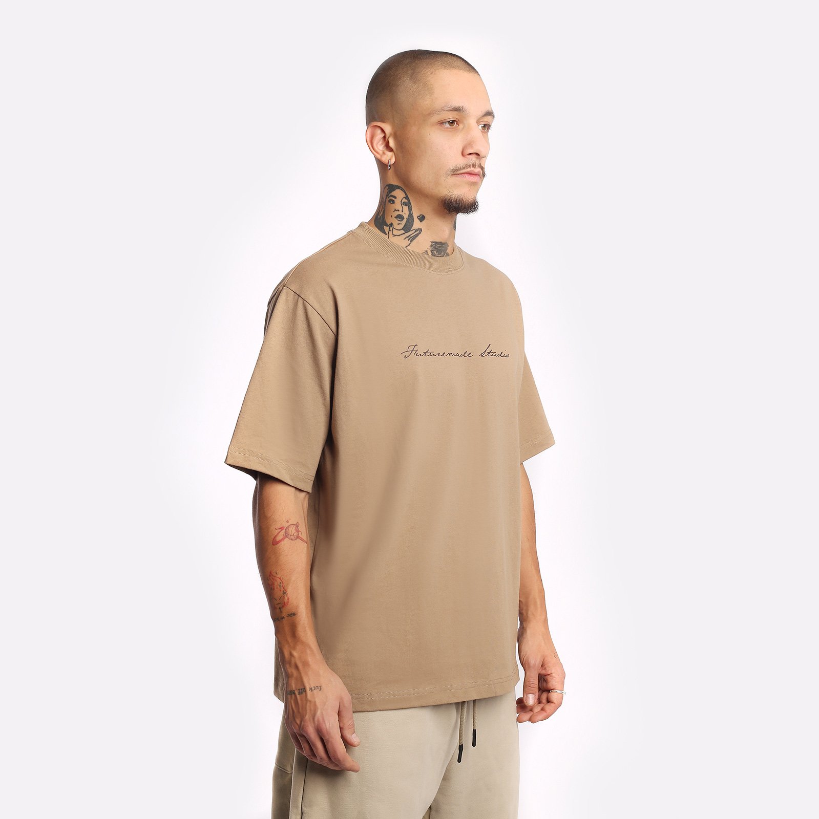 Мужская мужская футболка Futuremade Studio Futuremade Studio Tetrominoes Tee (FW23-TEE-003-KK)  - цена, описание, фото 3