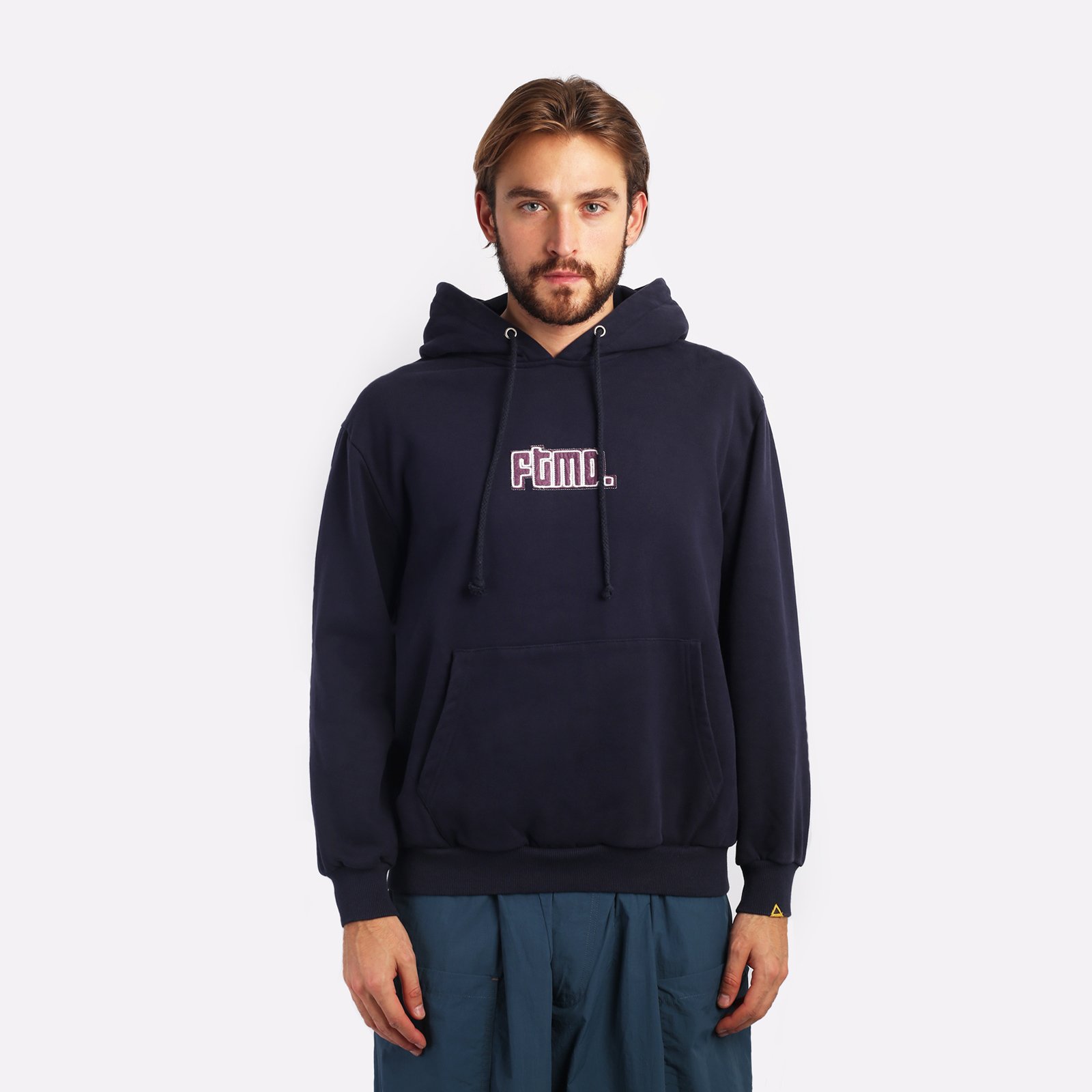 Мужская мужская толстовка Futuremade Studio Futuremade Studio Tetris Morris Hoodie (FW023-HOD-034-NV)  - цена, описание, фото 1