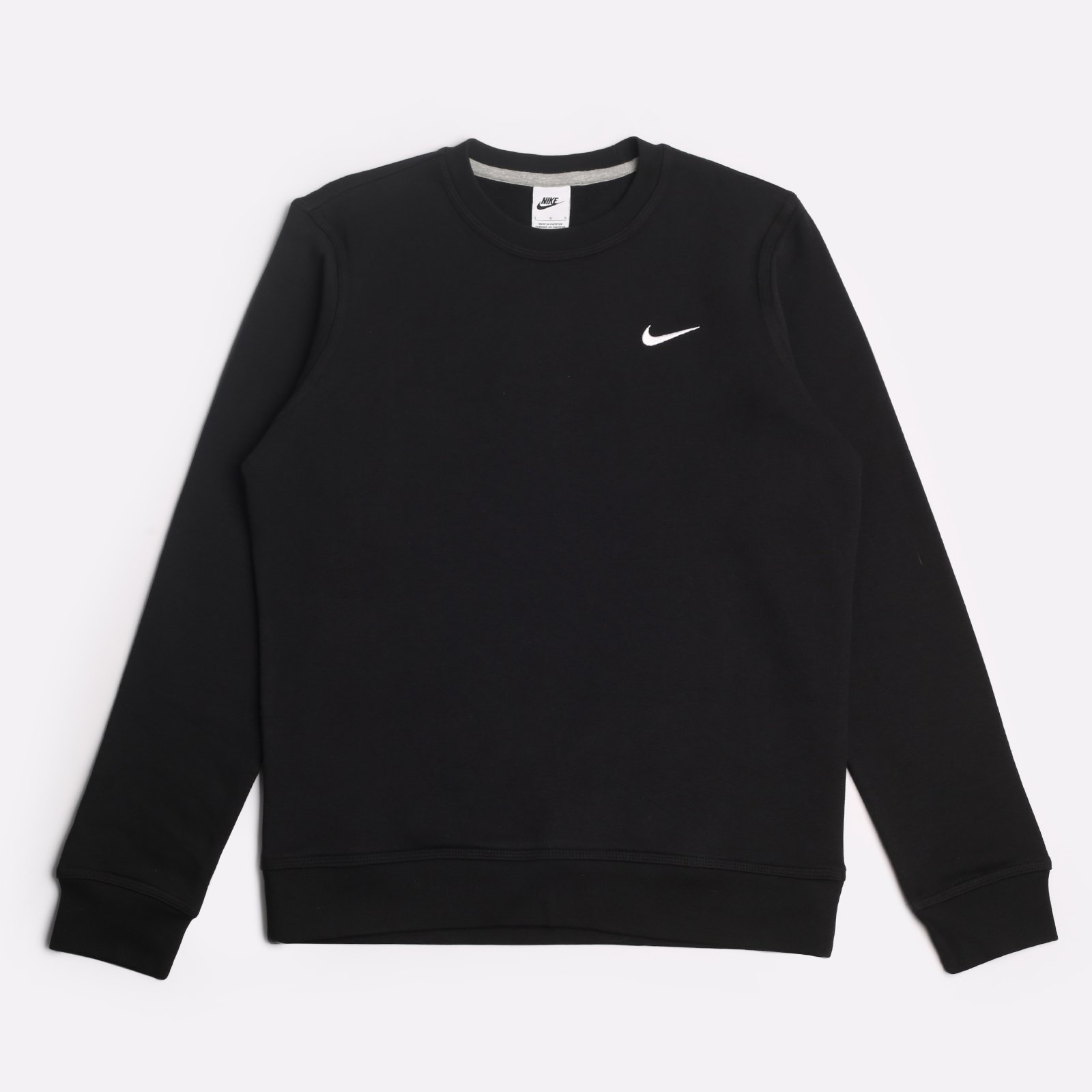 мужская толстовка Nike Solid Color Fleece Lined Stay Warm Pullover  (916609-010)  - цена, описание, фото 1
